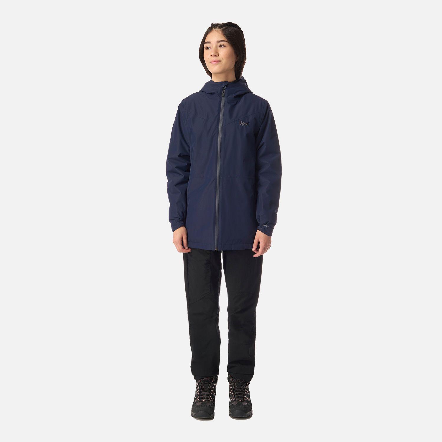 Chaqueta Teen Girl Cold Place B-Dry Hoody Jacket Azul Marino Lippi I26-8