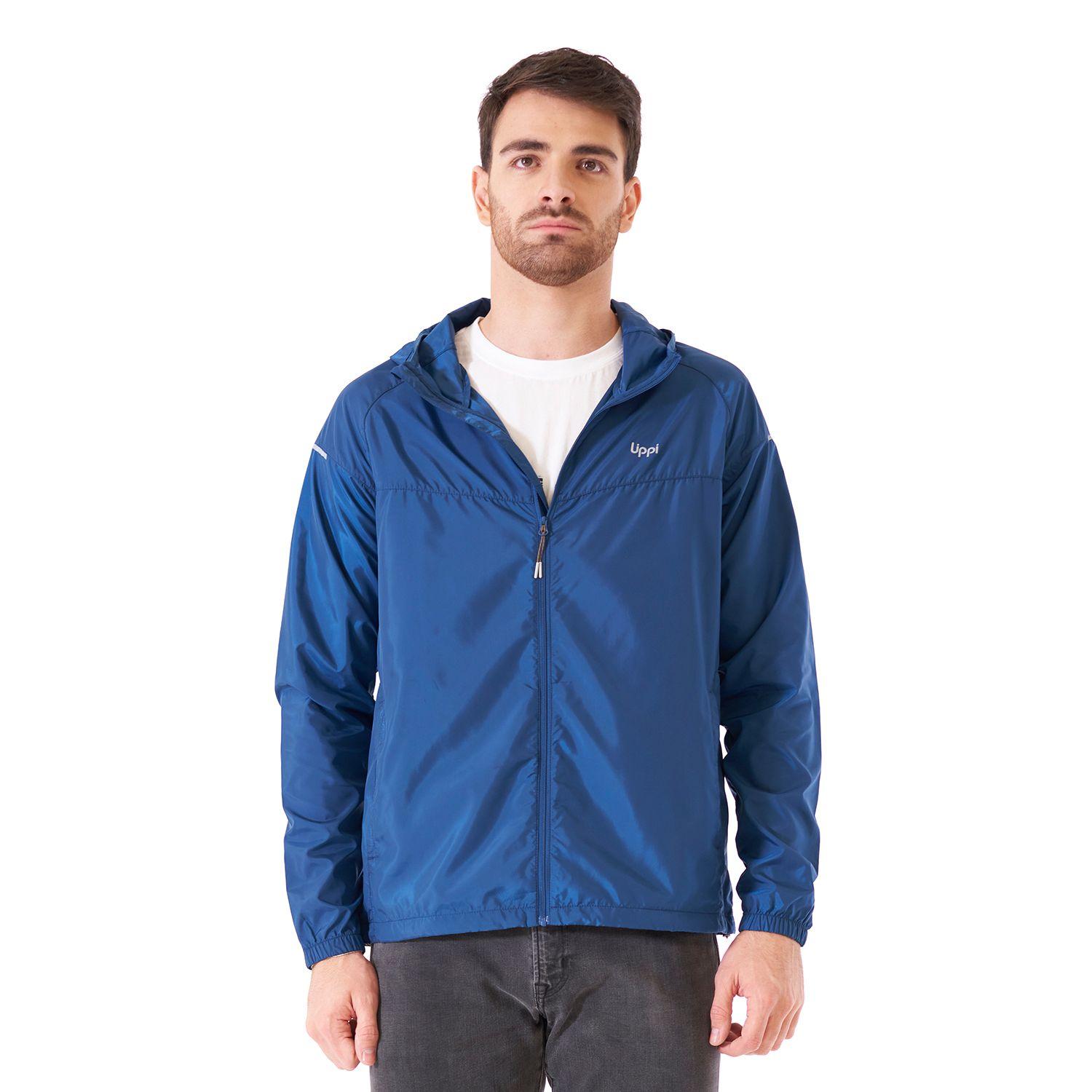 Chaqueta Hombre Nightfall Wind-Breaker Hoody Jacket Azul Lippi-1