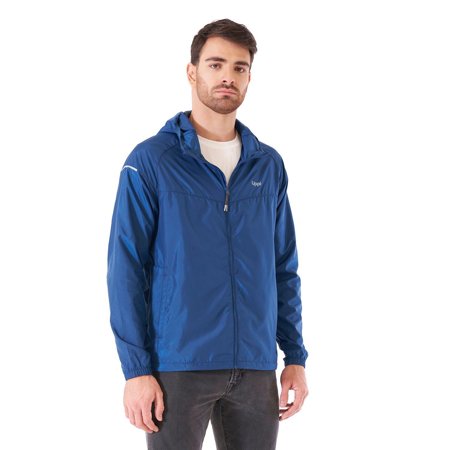Chaqueta Hombre Nightfall Wind-Breaker Hoody Jacket Azul Lippi-2