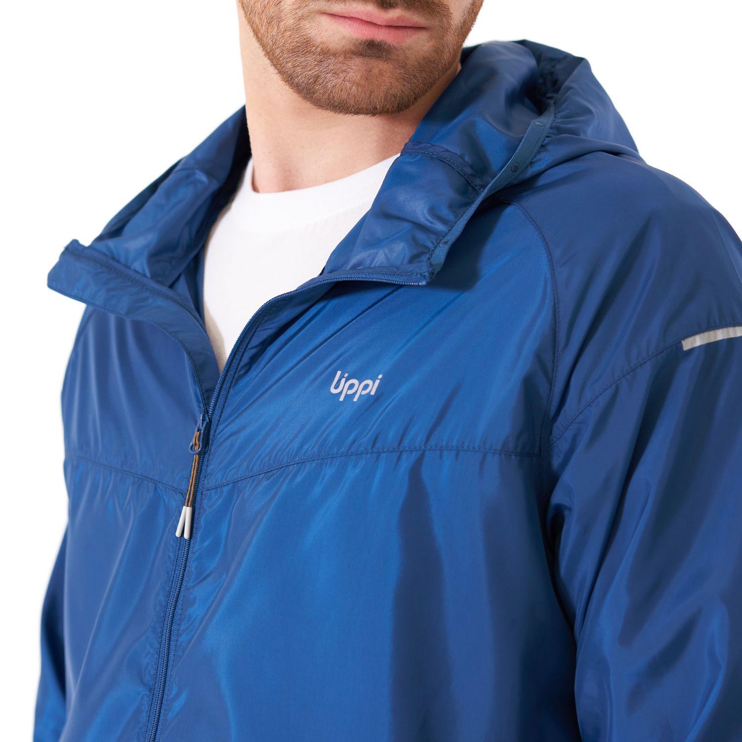 Chaqueta Hombre Nightfall Wind-Breaker Hoody Jacket Azul Lippi-4