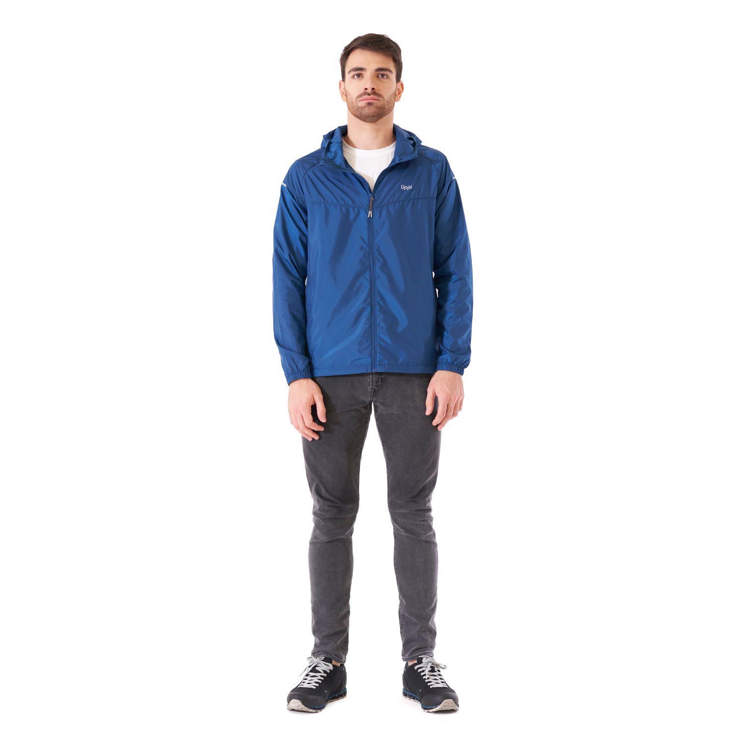 Chaqueta Hombre Nightfall Wind-Breaker Hoody Jacket Azul Lippi-7