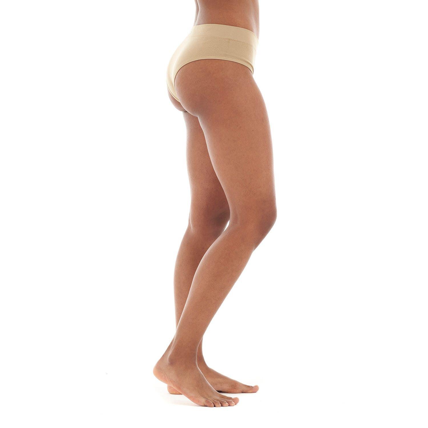Ropa Interior Mujer Pack Skintec Sport Hip Hugger Grafito y Taupe Lippi-3