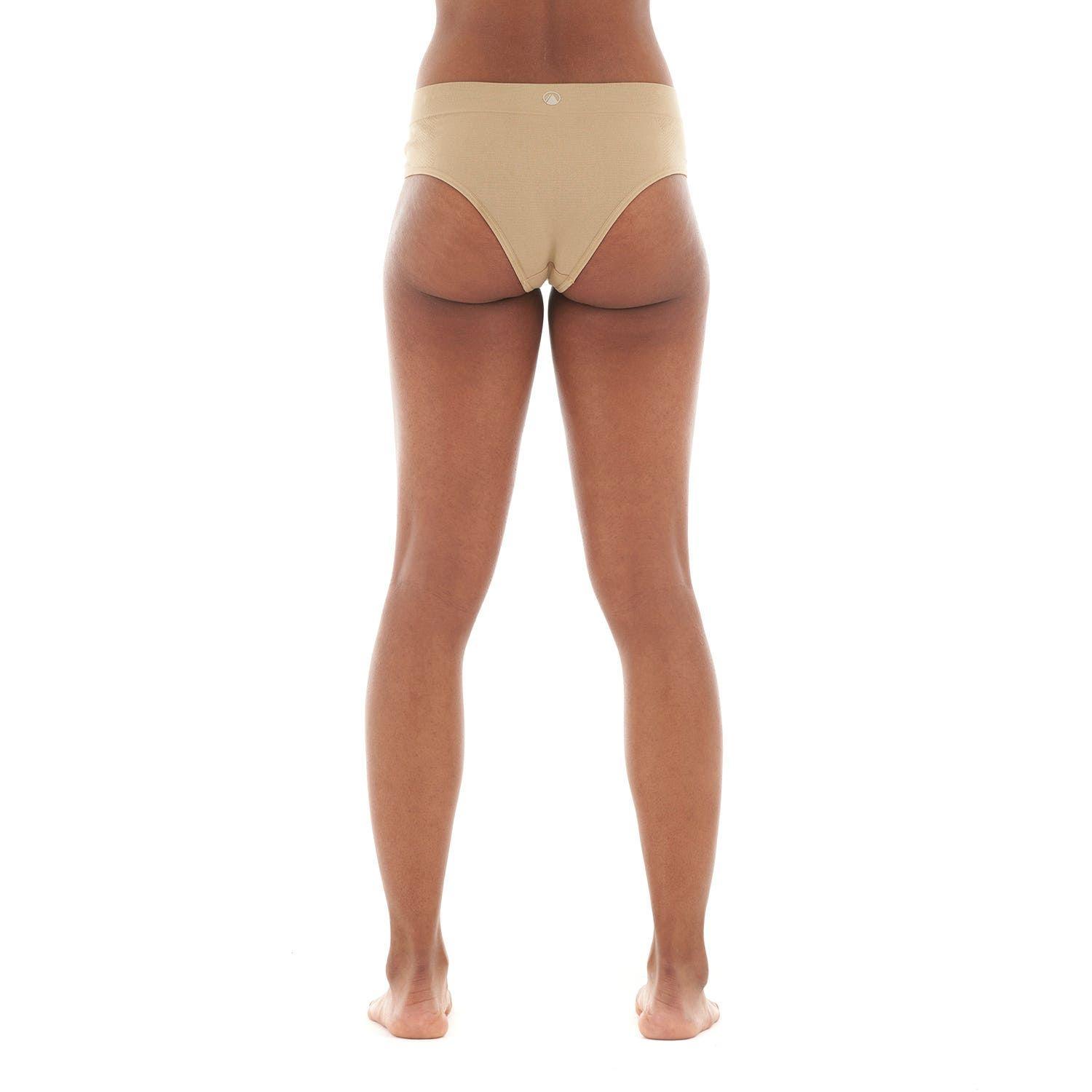 Ropa Interior Mujer Pack Skintec Sport Hip Hugger Grafito y Taupe Lippi-5