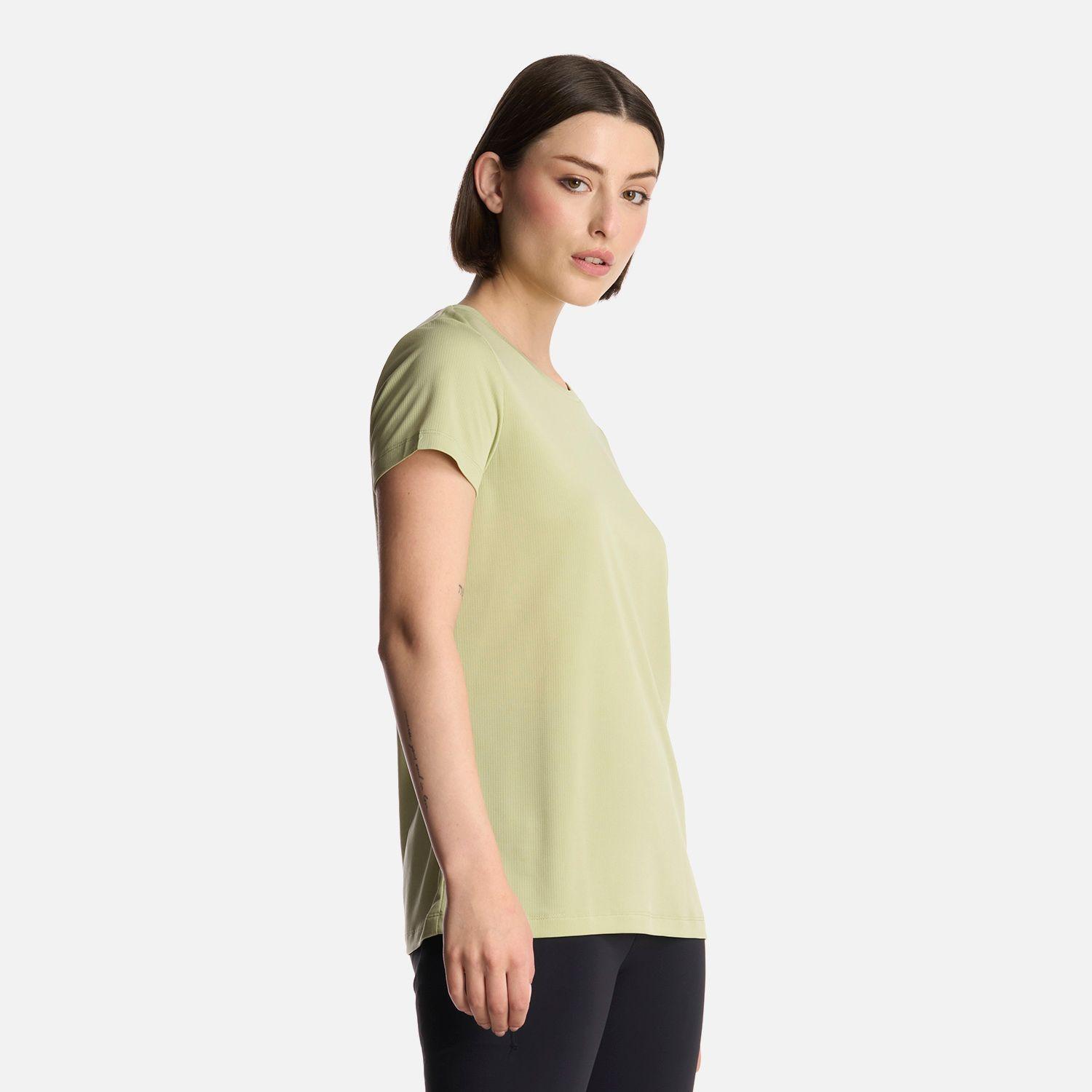 Polera Mujer Core Q-Dry T-Shirt Verde Claro Lippi-1