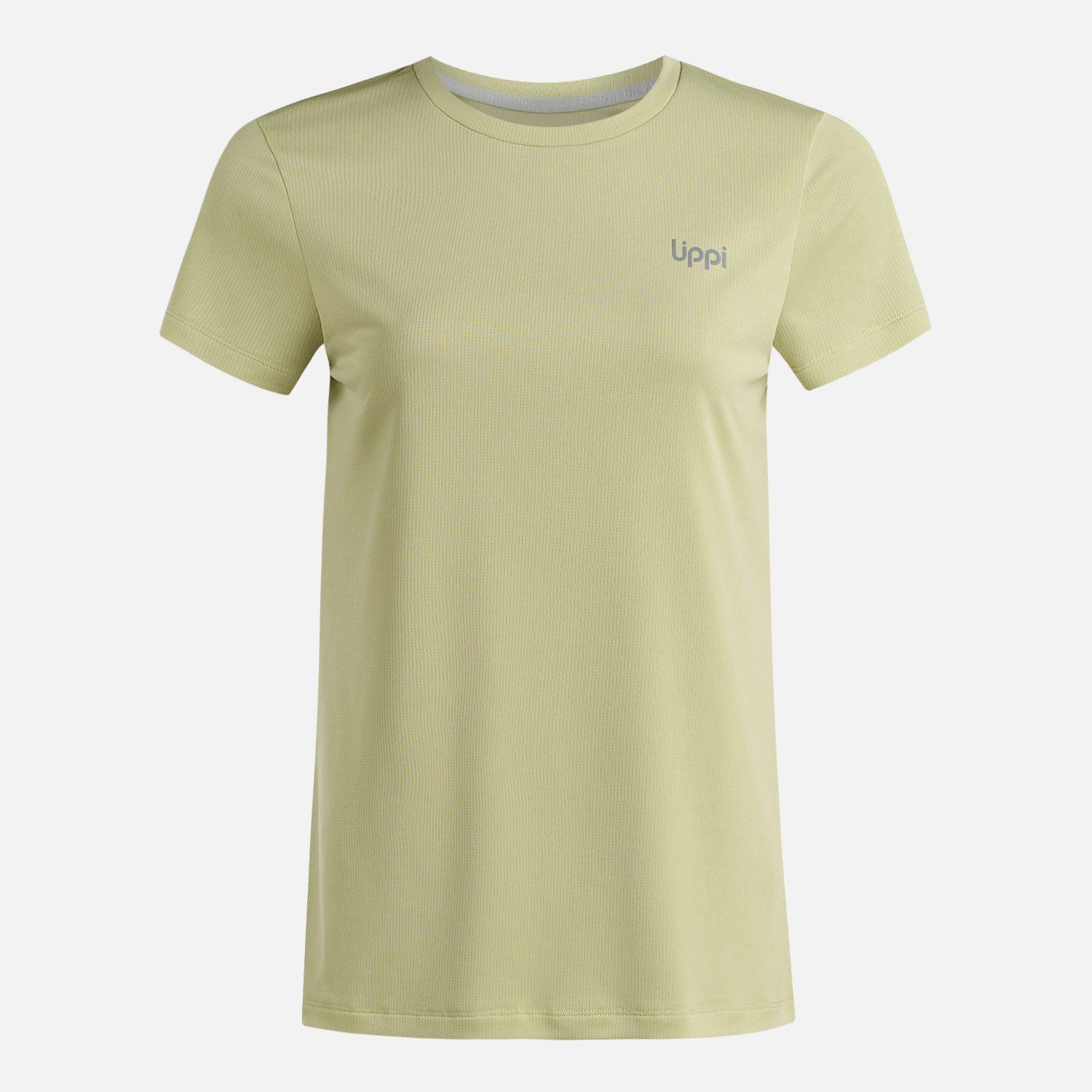 Polera Mujer Core Q-Dry T-Shirt Verde Claro Lippi-5
