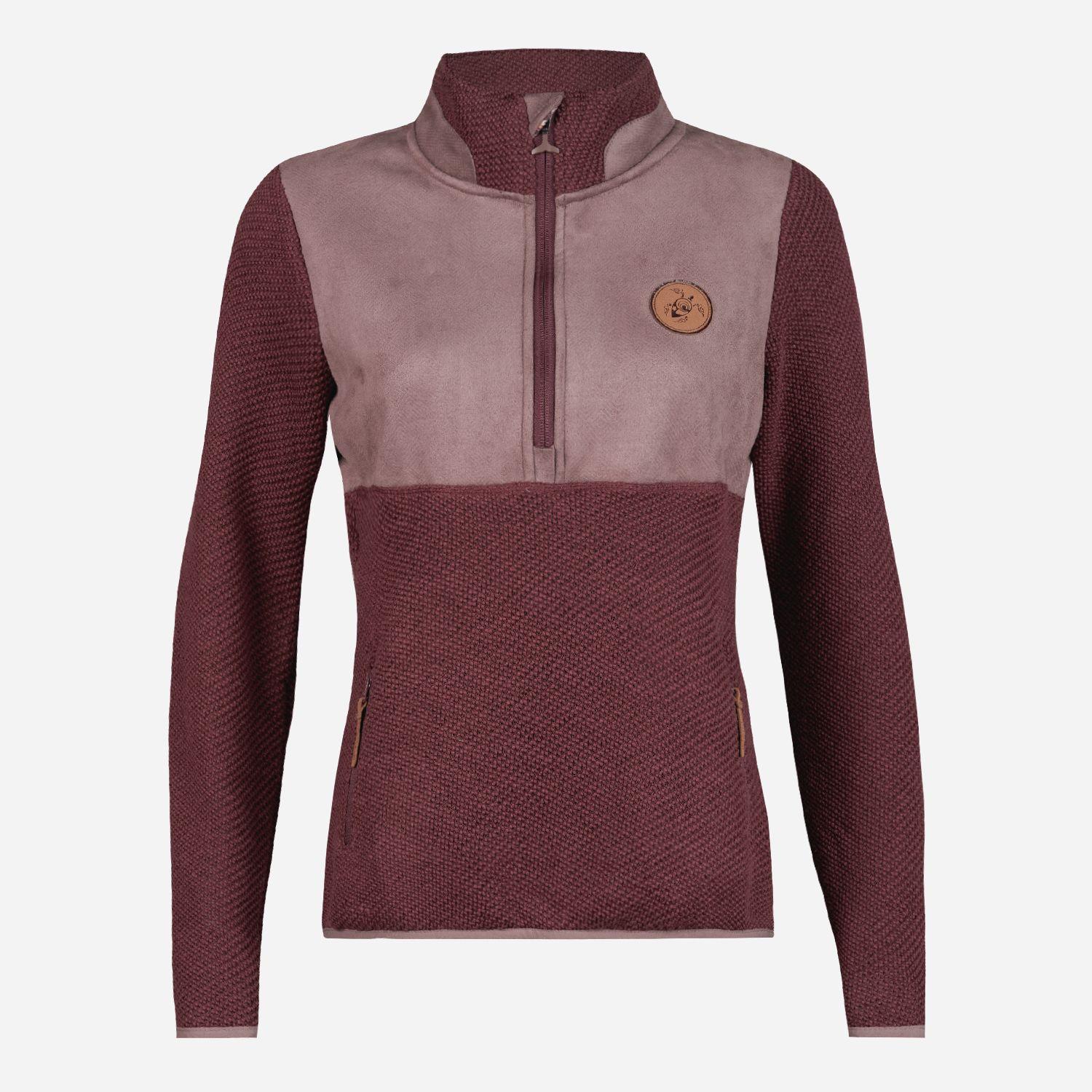 Poleron Mujer Emiliodon Vino Haka Honu-0