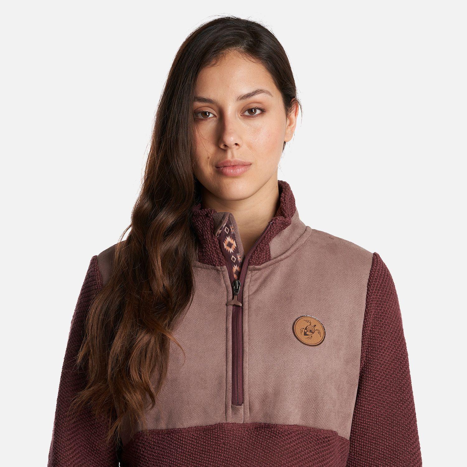 Poleron Mujer Emiliodon Vino Haka Honu-4