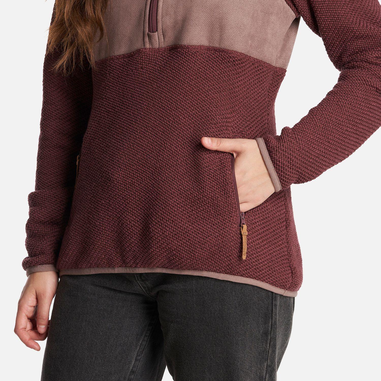 Poleron Mujer Emiliodon Vino Haka Honu-5