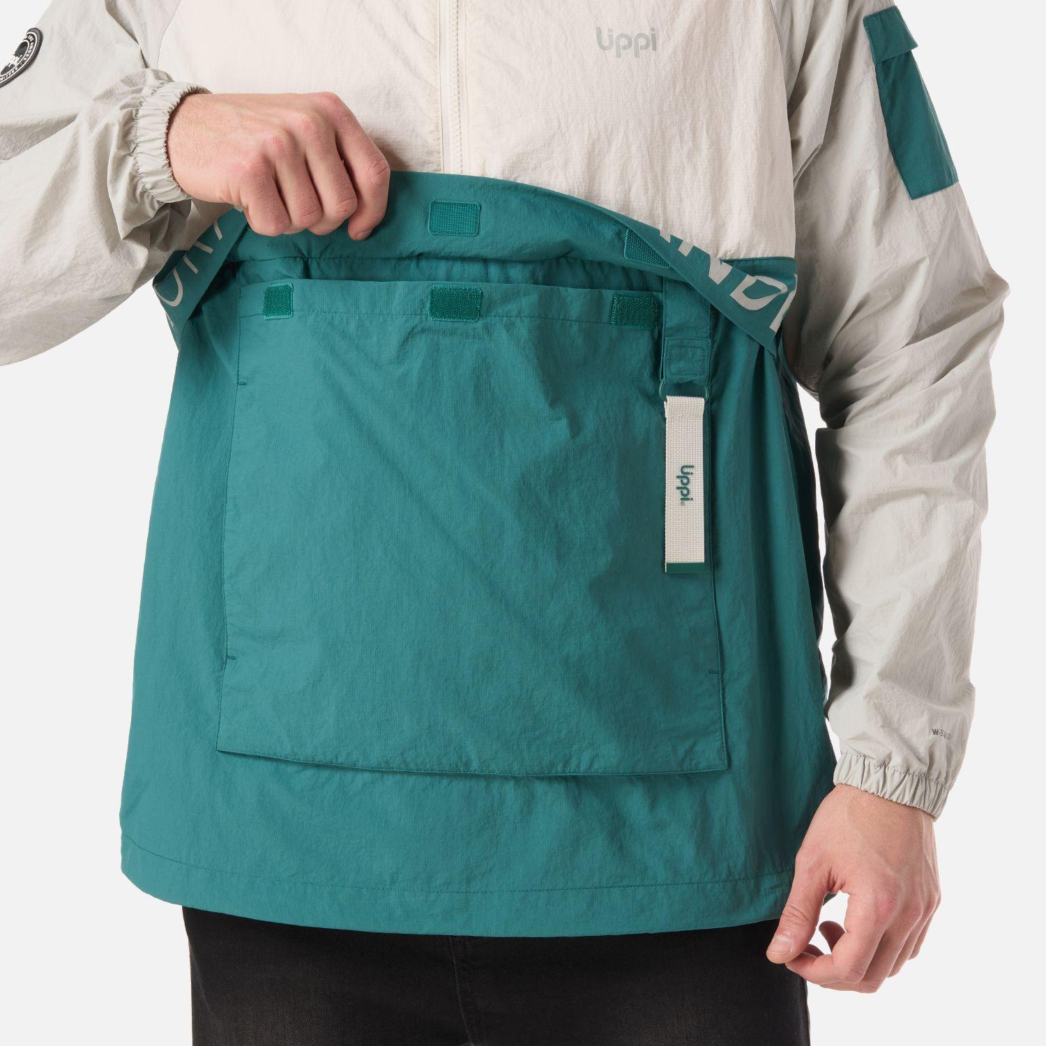 Chaqueta Hombre WindCity WindBreaker 1/4 Zip Jacket Gris Lippi V26-4