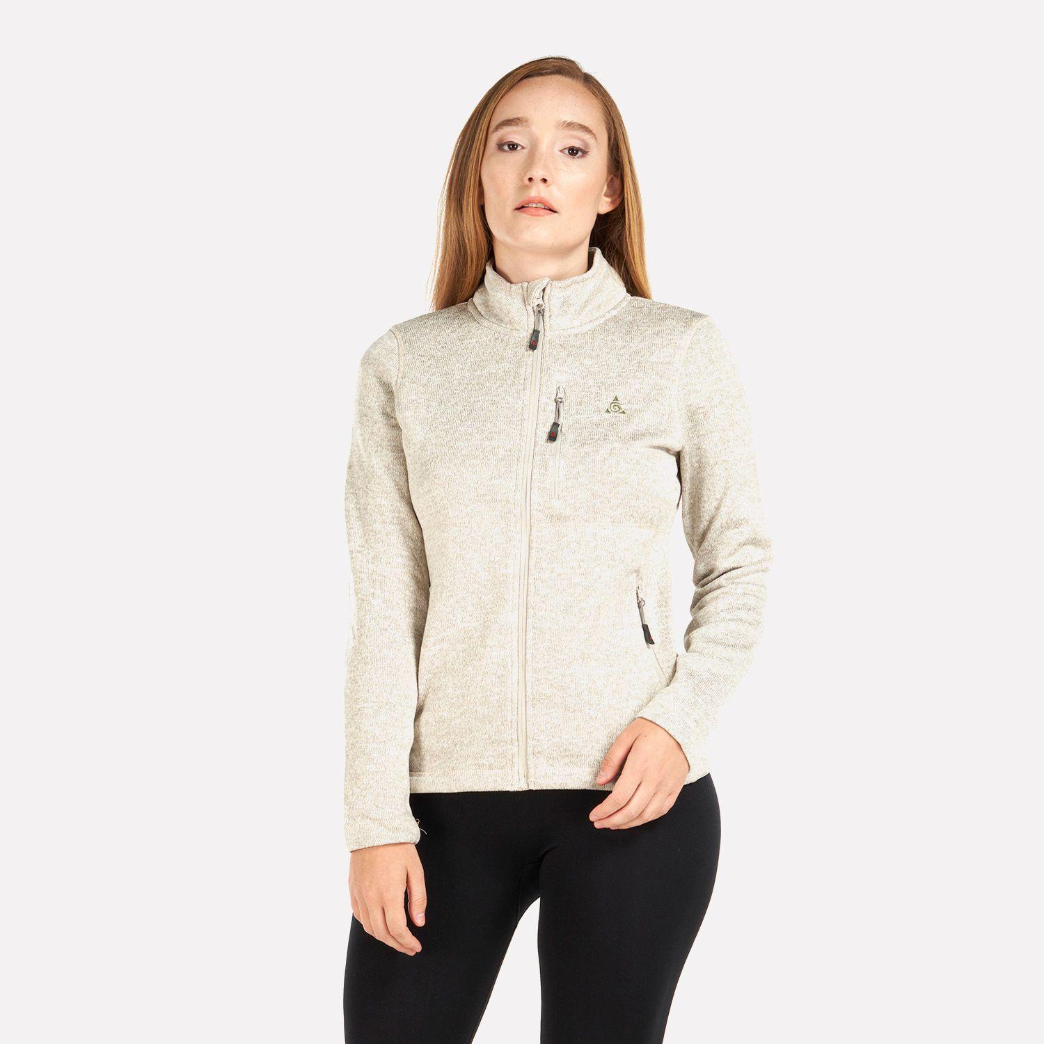 Chaqueta Mujer Manigua Beige Geography-1