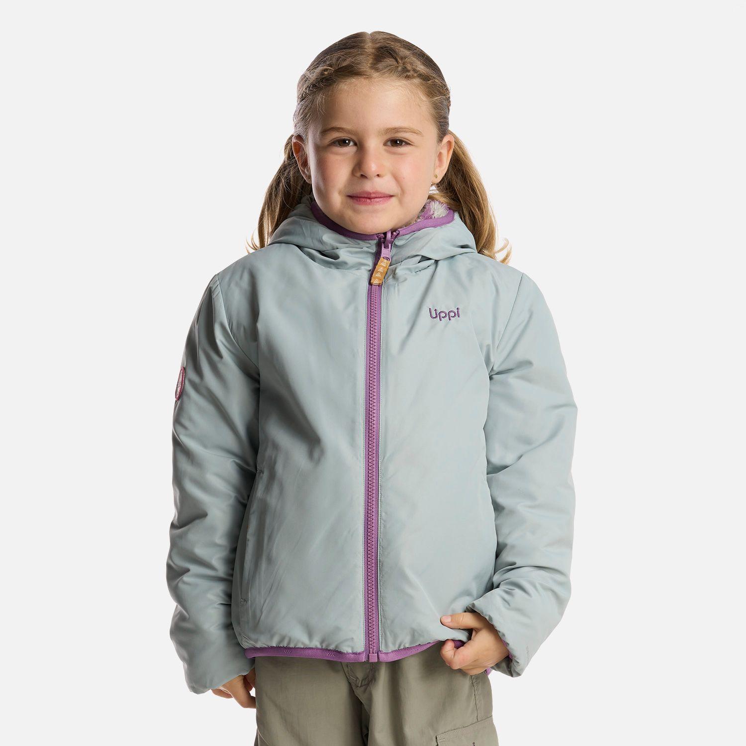 Chaqueta Niña Two-Faces Hoody Jacket Print Menta Lippi-1