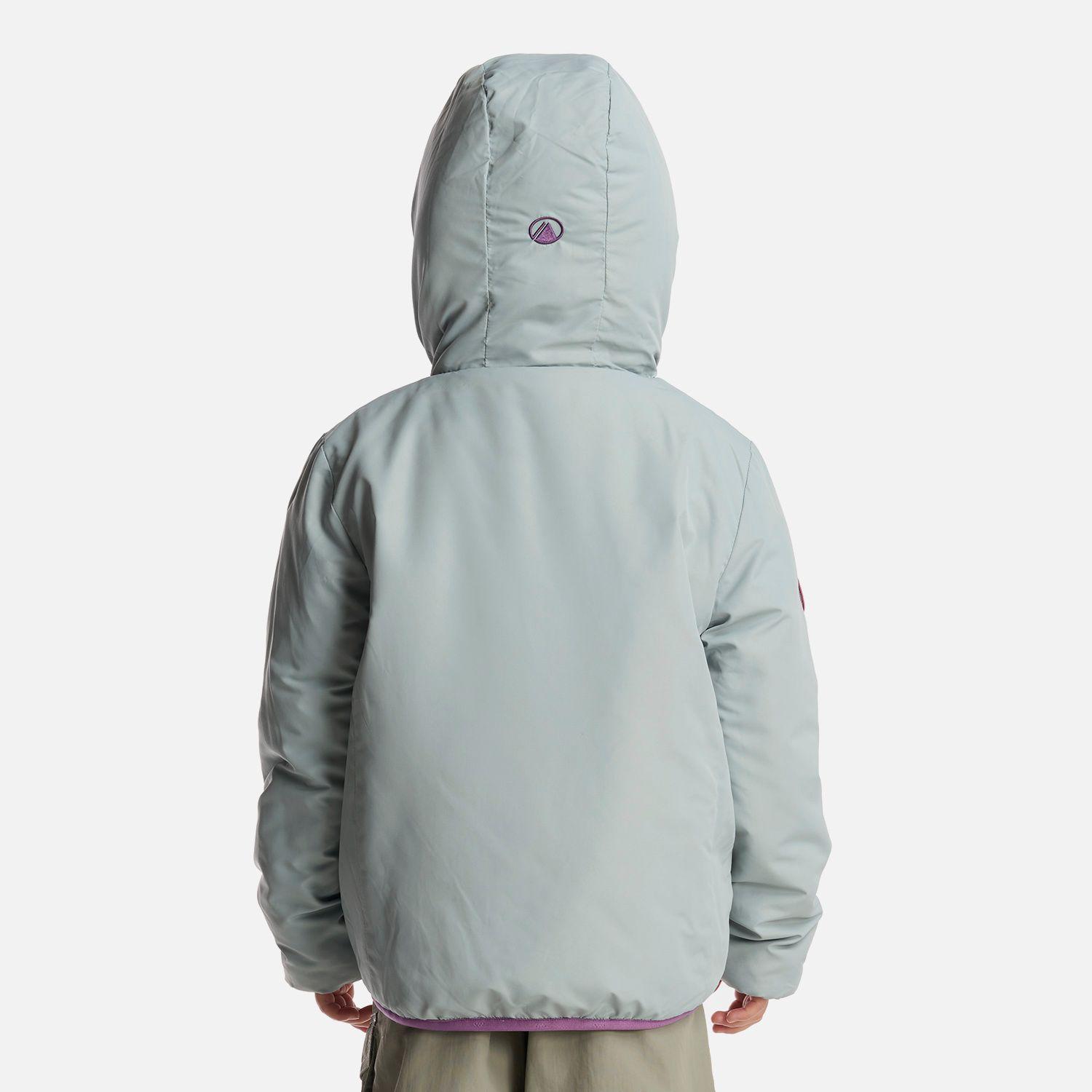 Chaqueta Niña Two-Faces Hoody Jacket Print Menta Lippi-3