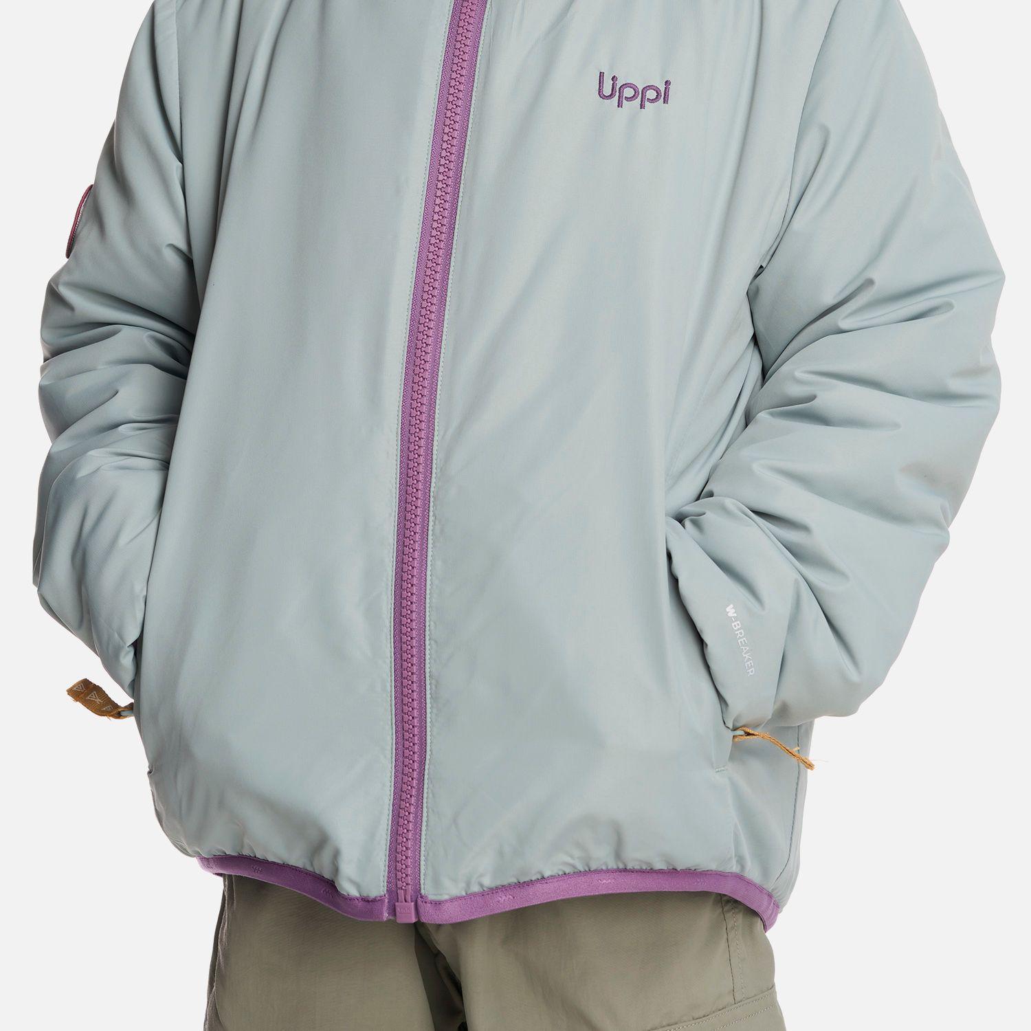 Chaqueta Niña Two-Faces Hoody Jacket Print Menta Lippi-5