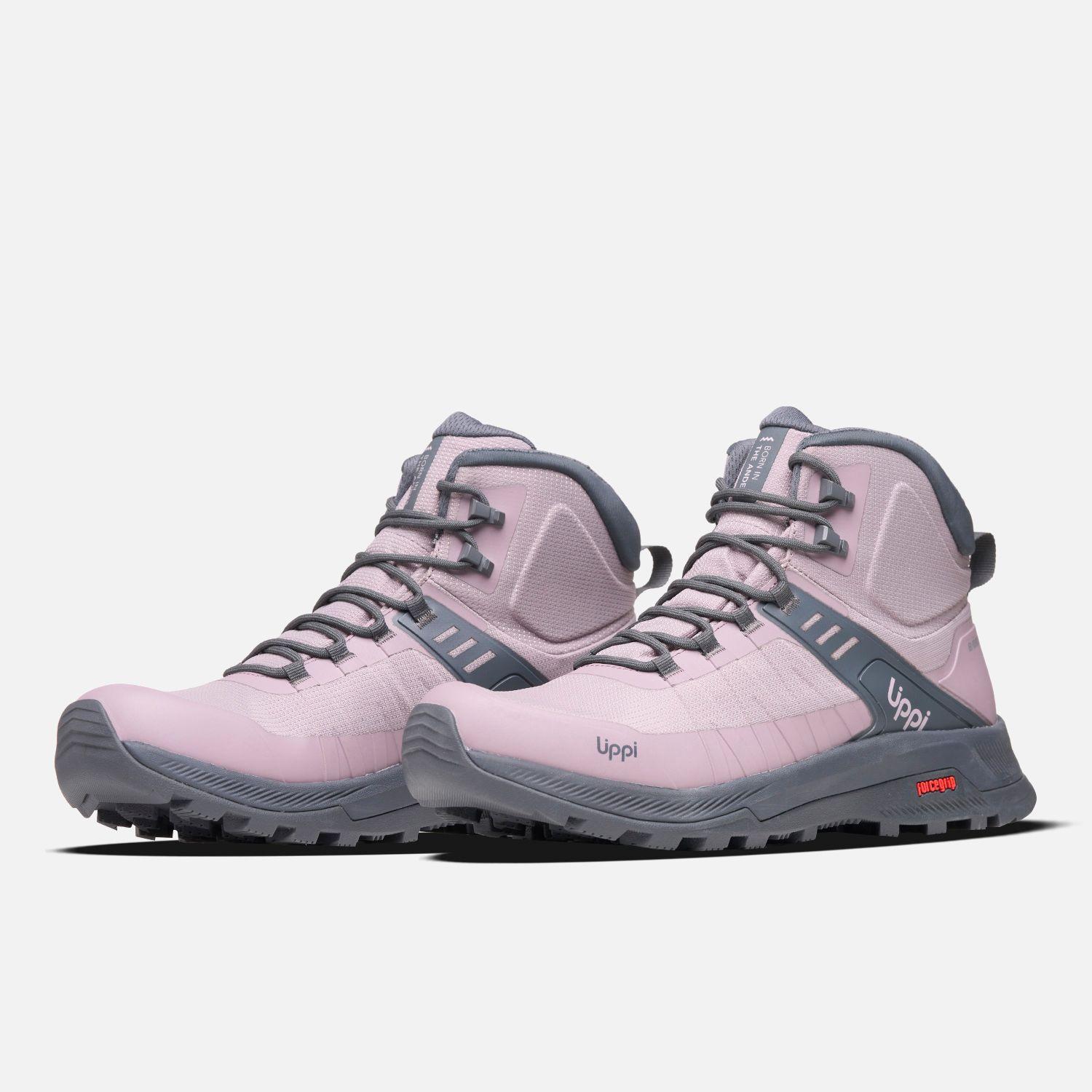 Zapatilla Mujer Vulcano Iron Stone Mid Bdry Morado Lippi I25-3