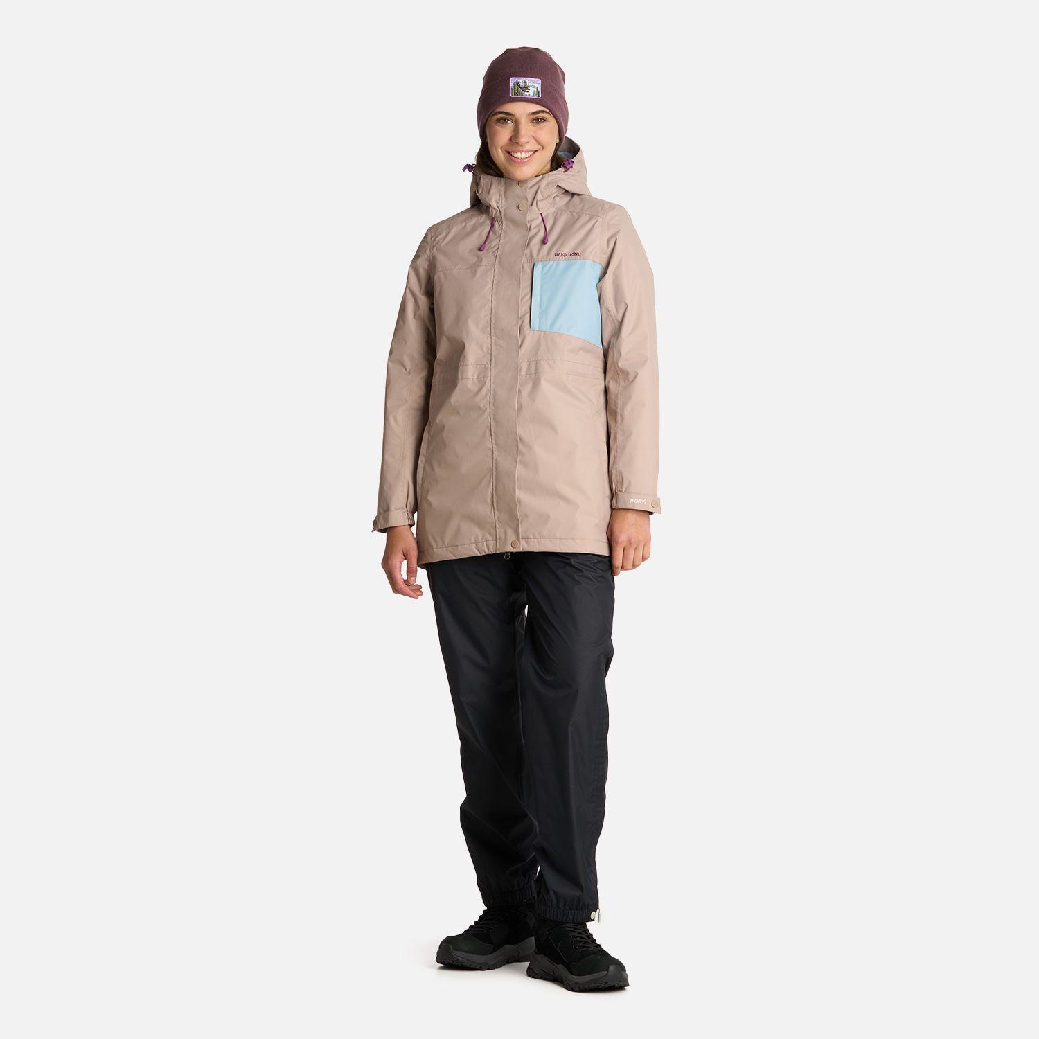 Chaqueta Mujer Terranova Taupe Haka Honu I25-7