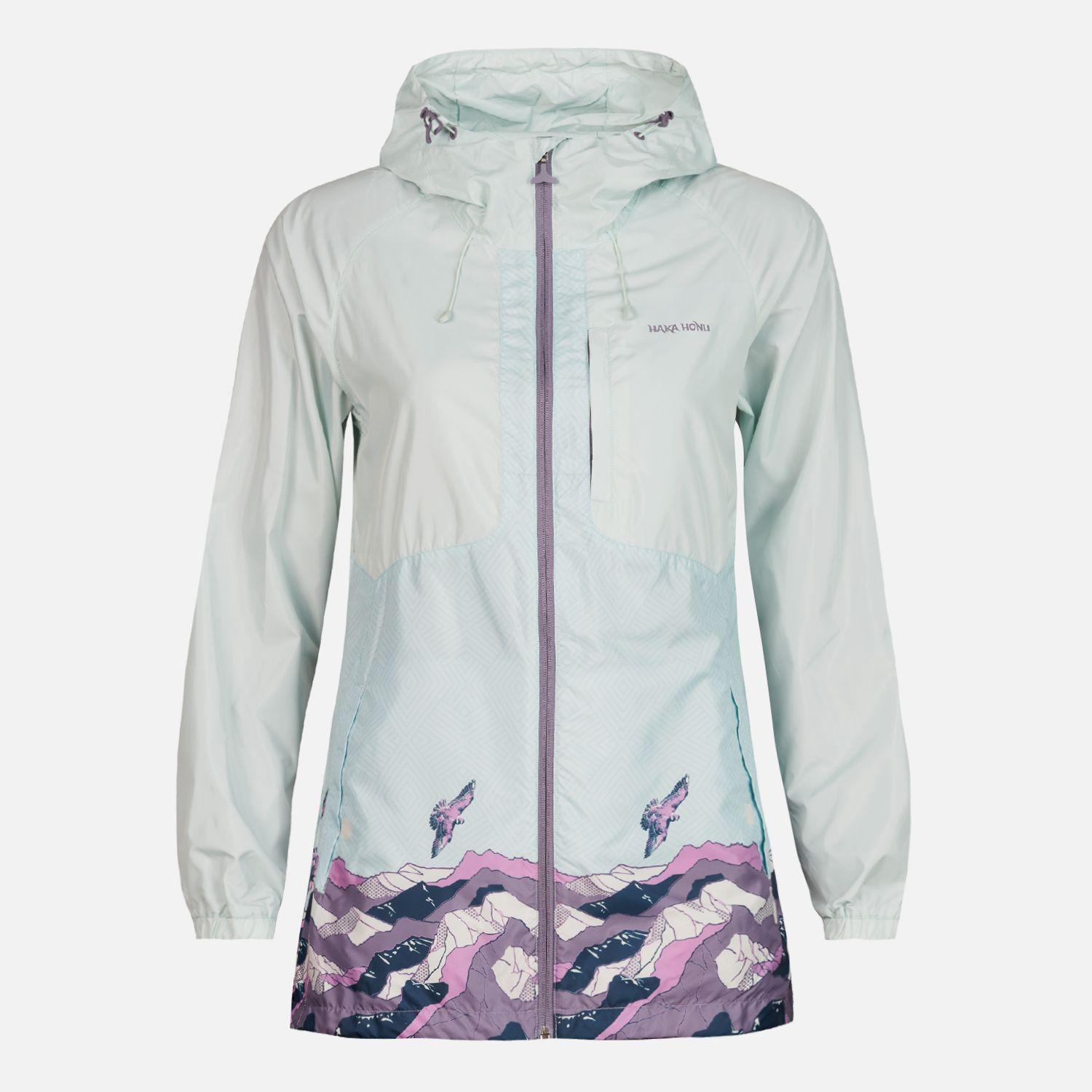 Chaqueta Mujer Aperrao Full Print Verde Agua Haka Honu-0