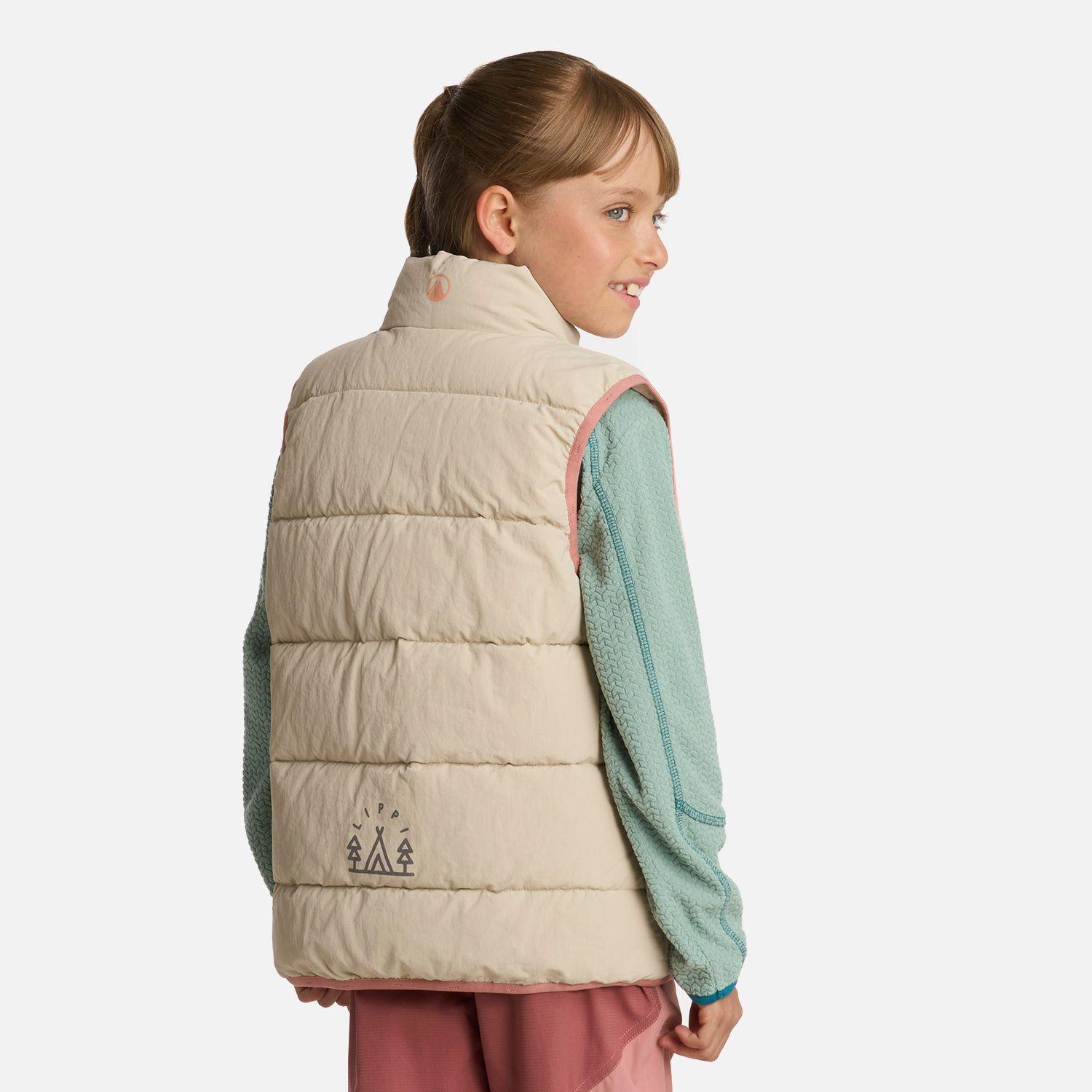 Chaqueta Niña Kingfisher Steam-Pro Vest Jacket Beige Lippi-2