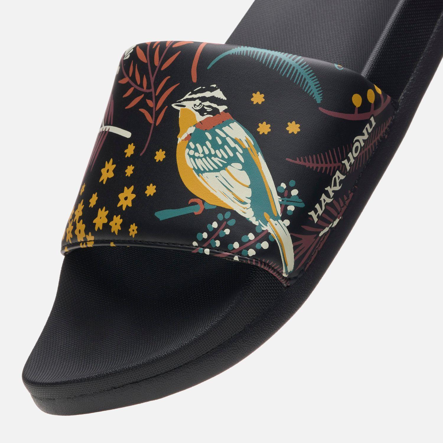 Sandalia Mujer Shalaila Negro Naranjo Haka Honu V26-5