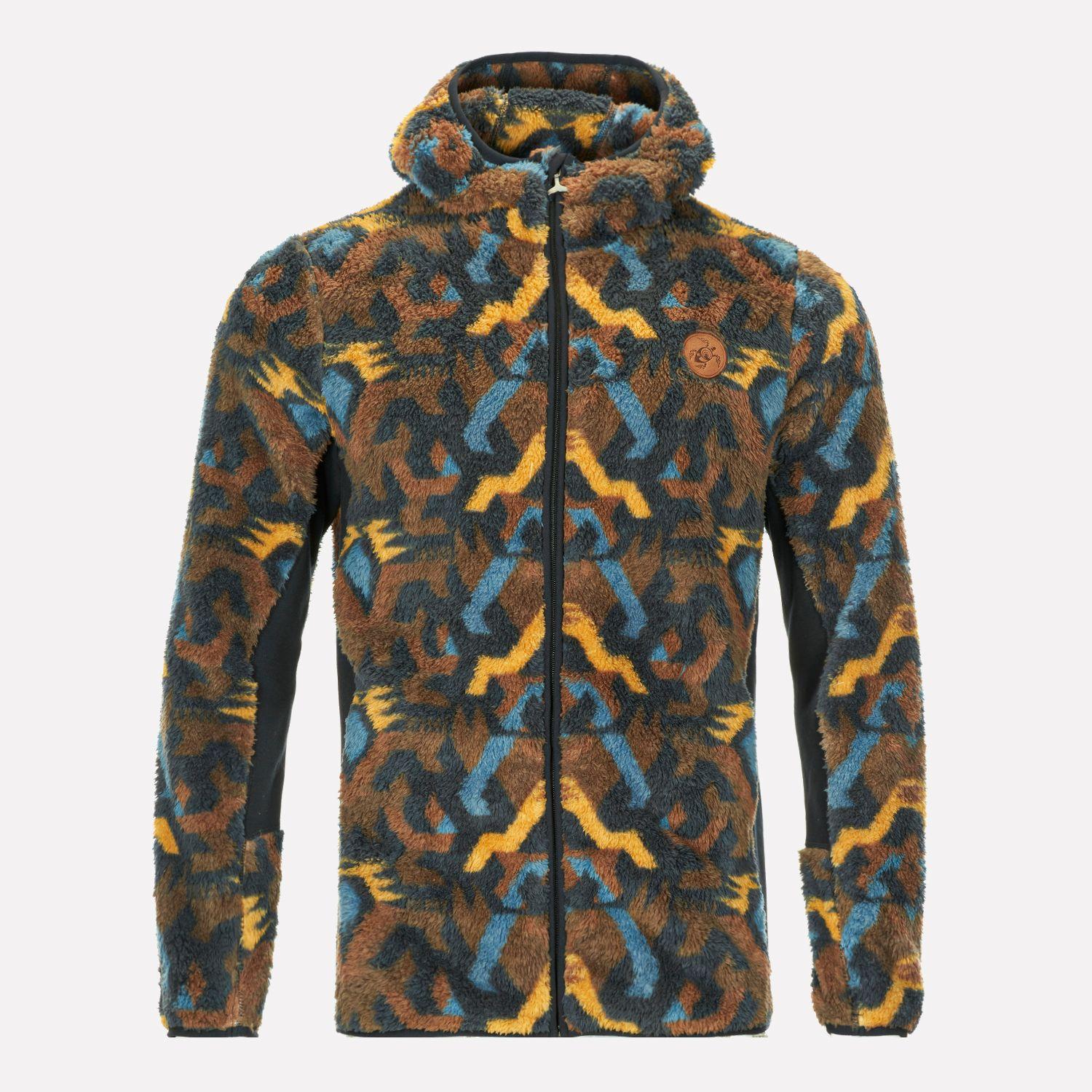 Chaqueta Hombre Calur-oso Print Café Haka Honu I22-0