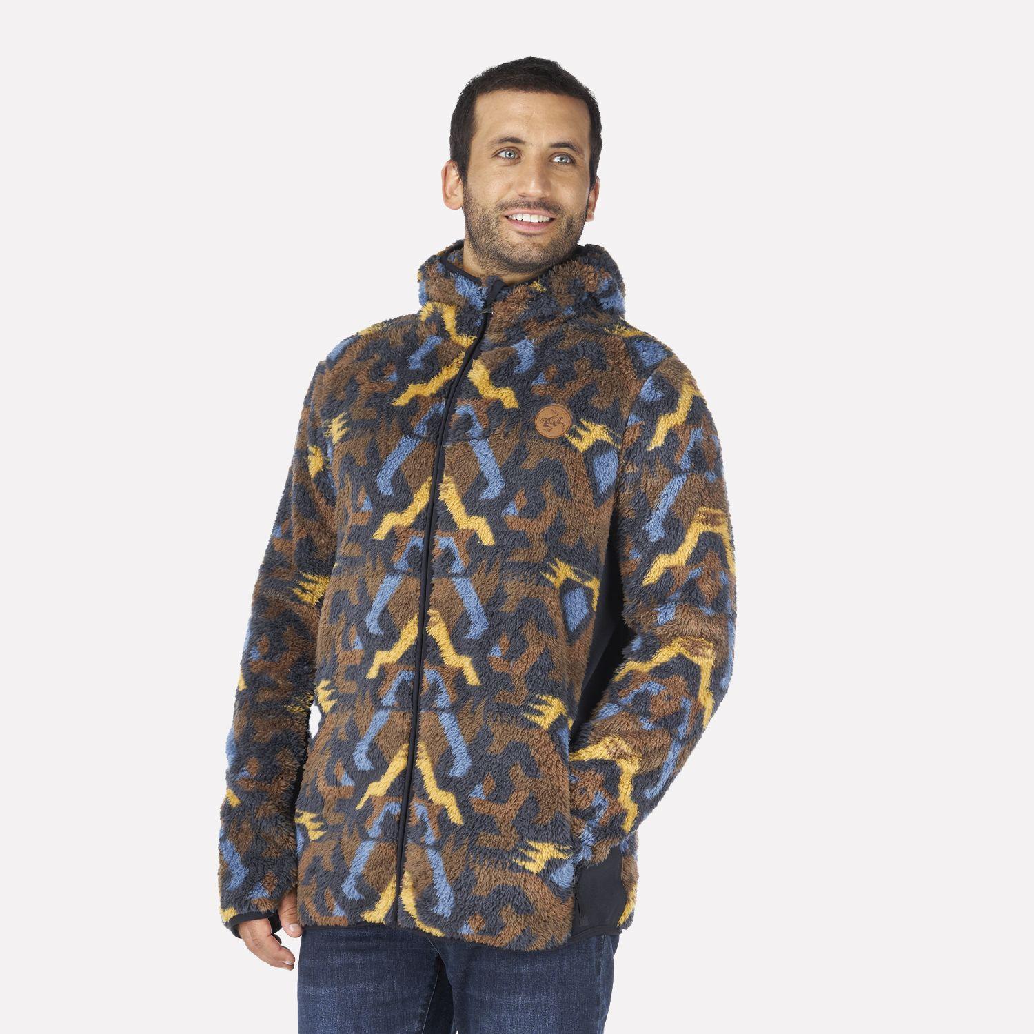 Chaqueta Hombre Calur-oso Print Café Haka Honu I22-1