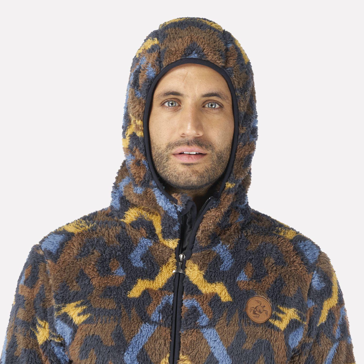 Chaqueta Hombre Calur-oso Print Café Haka Honu I22-3