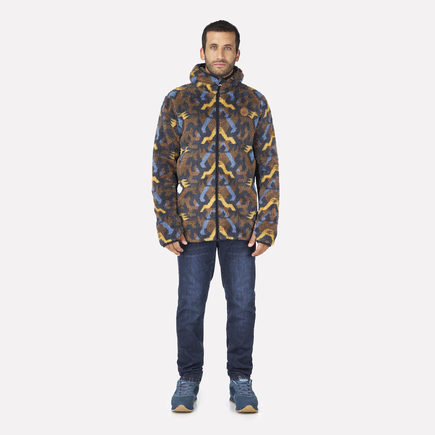 Chaqueta Hombre Calur-oso Print Café Haka Honu I22-5