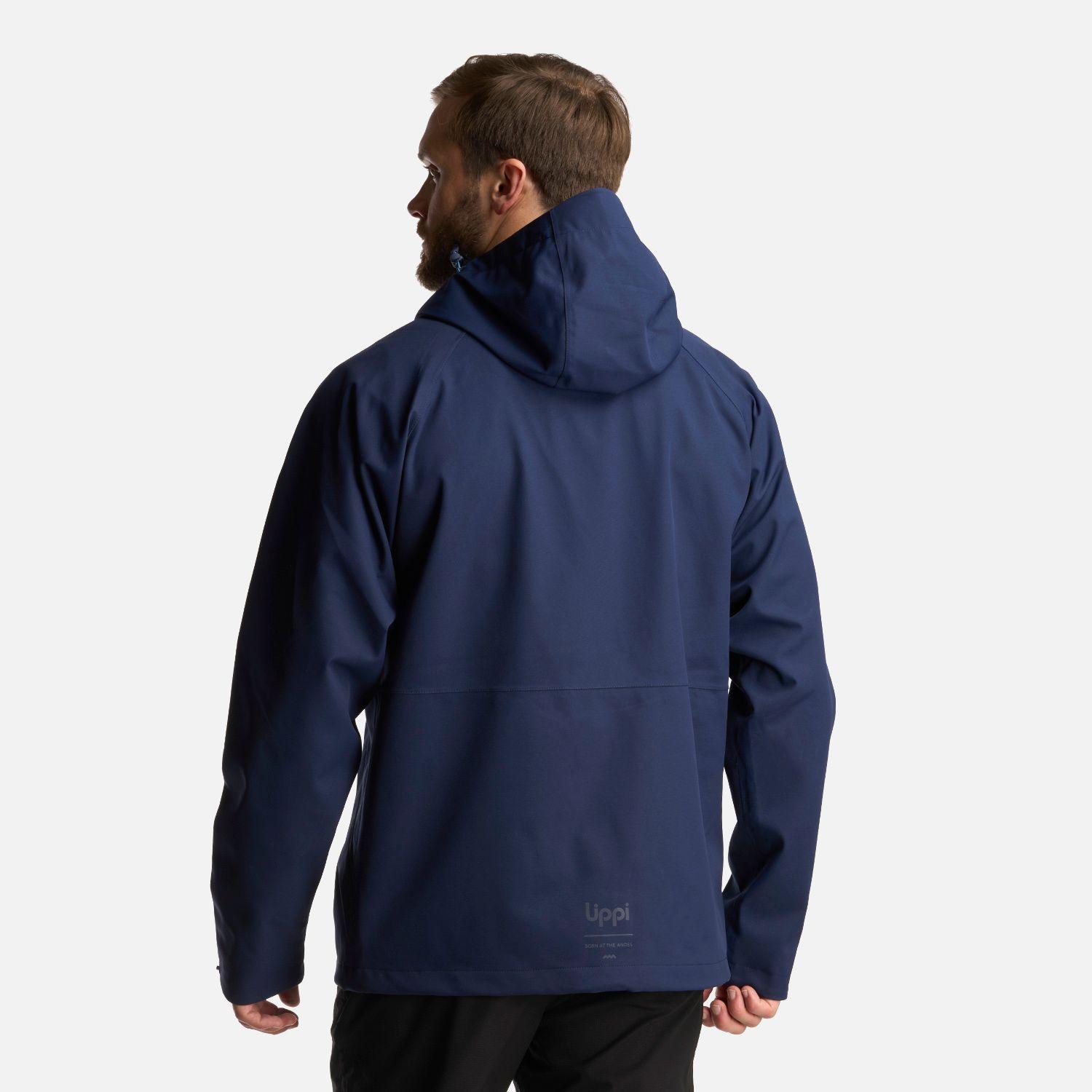 Chaqueta Hombre Massif B-Dry Hoody Jacket Azul Marino Lippi-4