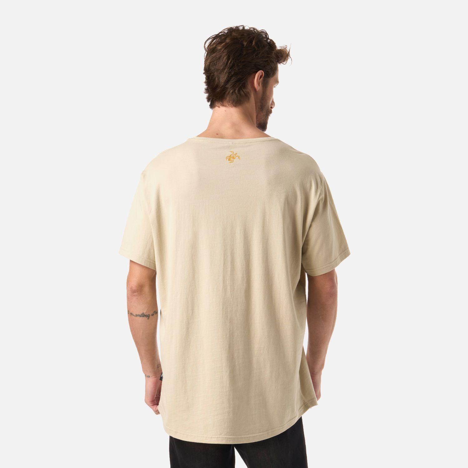 Polera Hombre Natural Arena Haka Honu V26-2