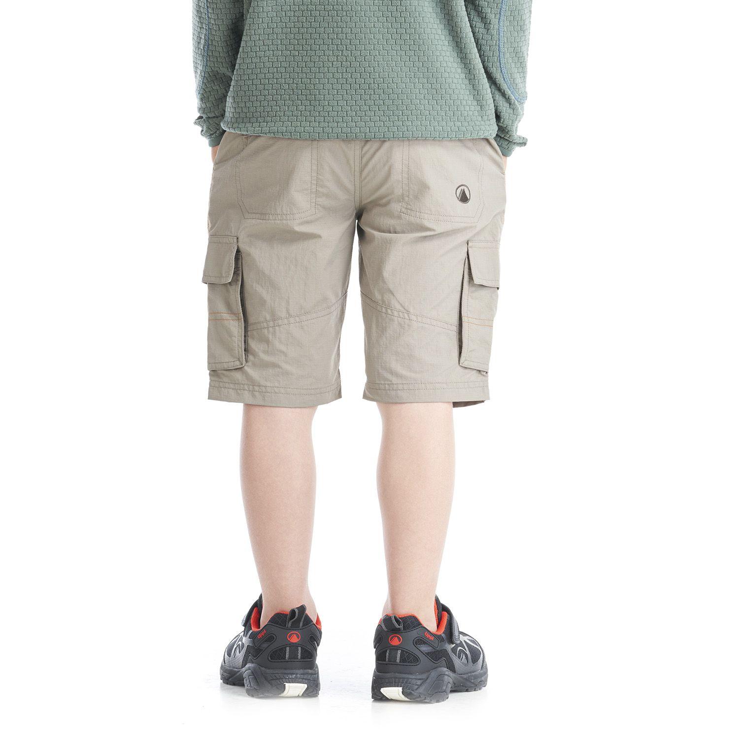 Short Niño Mini Just-Go Q-Dry Cargo Shorts Caqui Lippi V23-3