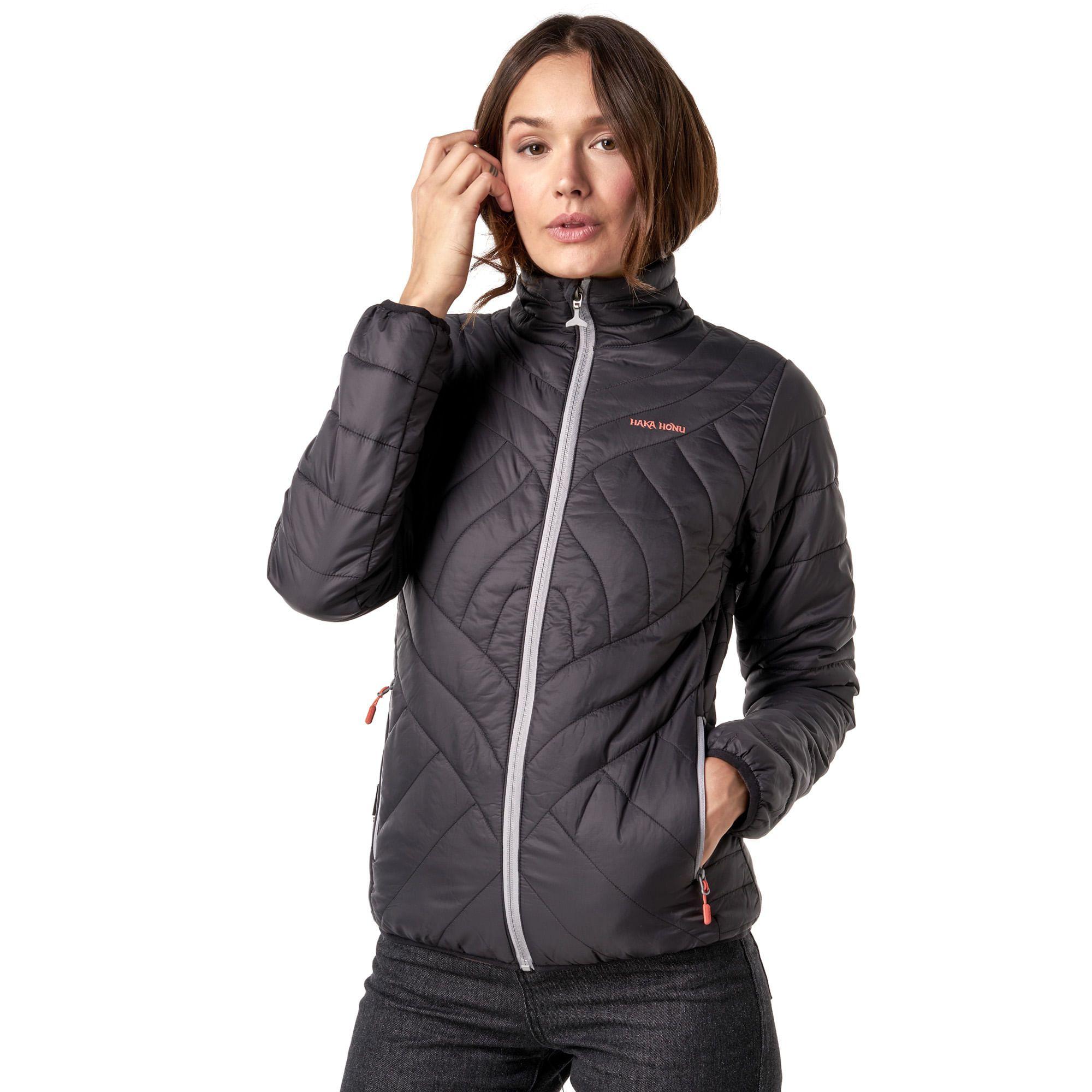 Chaqueta Mujer Ultra-Liviana Negro Haka Honu I19-0