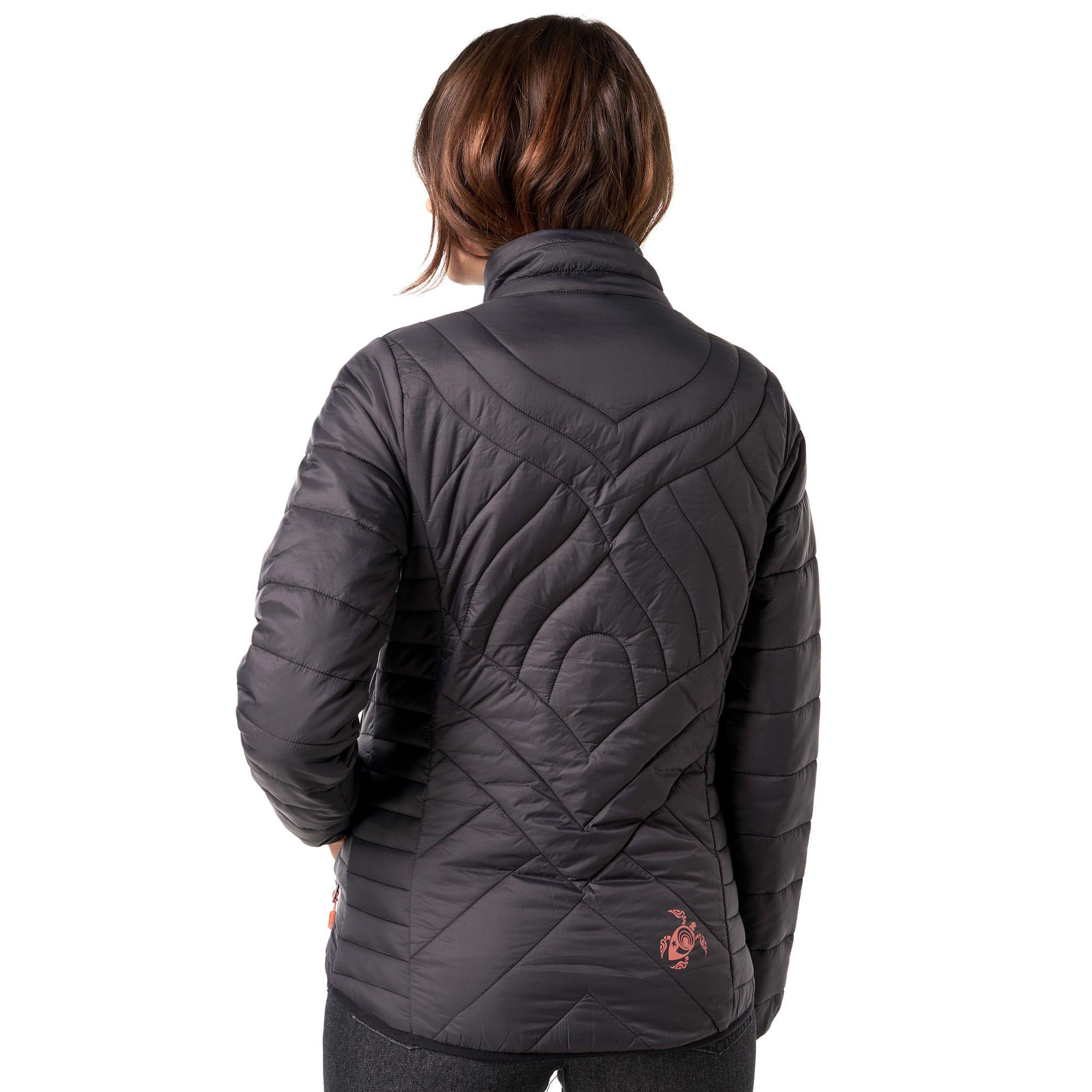 Chaqueta Mujer Ultra-Liviana Negro Haka Honu I19-1
