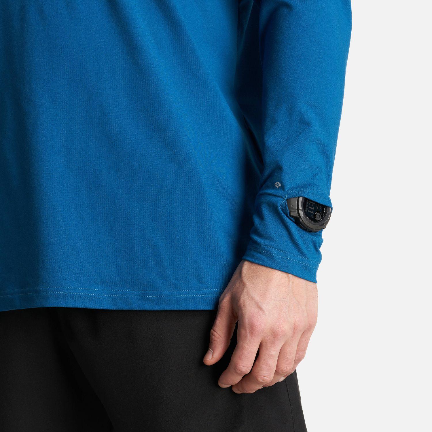 Poleron Hombre Puerto Trucco 14 Zip Azul Lippi V24-4