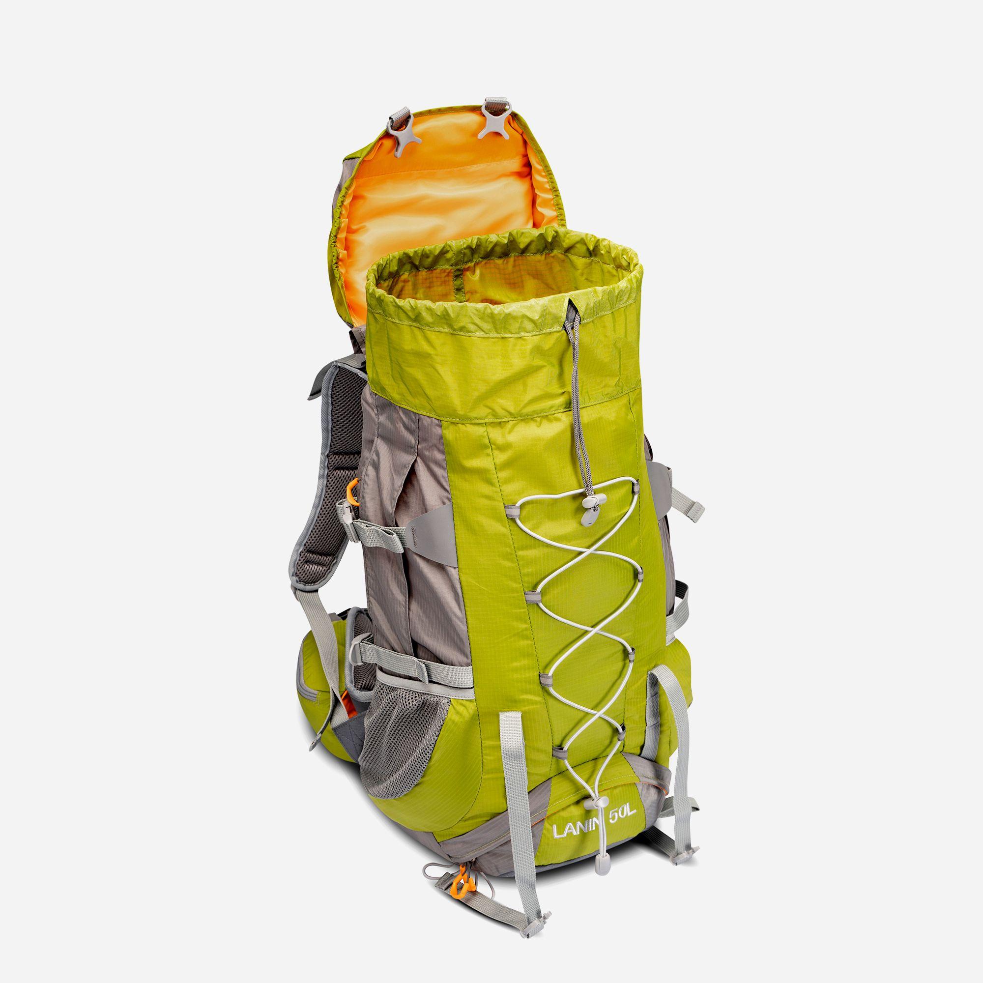Mochila Unisex Lanin 50 Lts Verde Geography-1