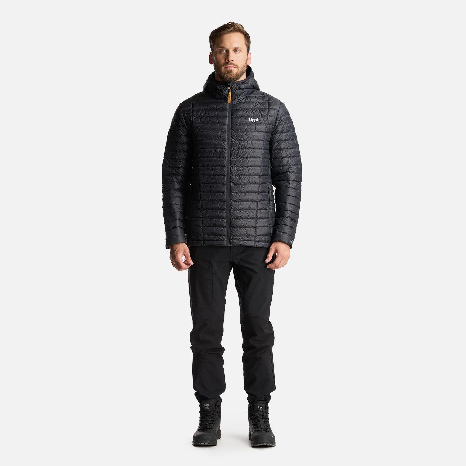 Chaqueta Hombre Peak Down Hoody Jacket Negro Lippi I24-8