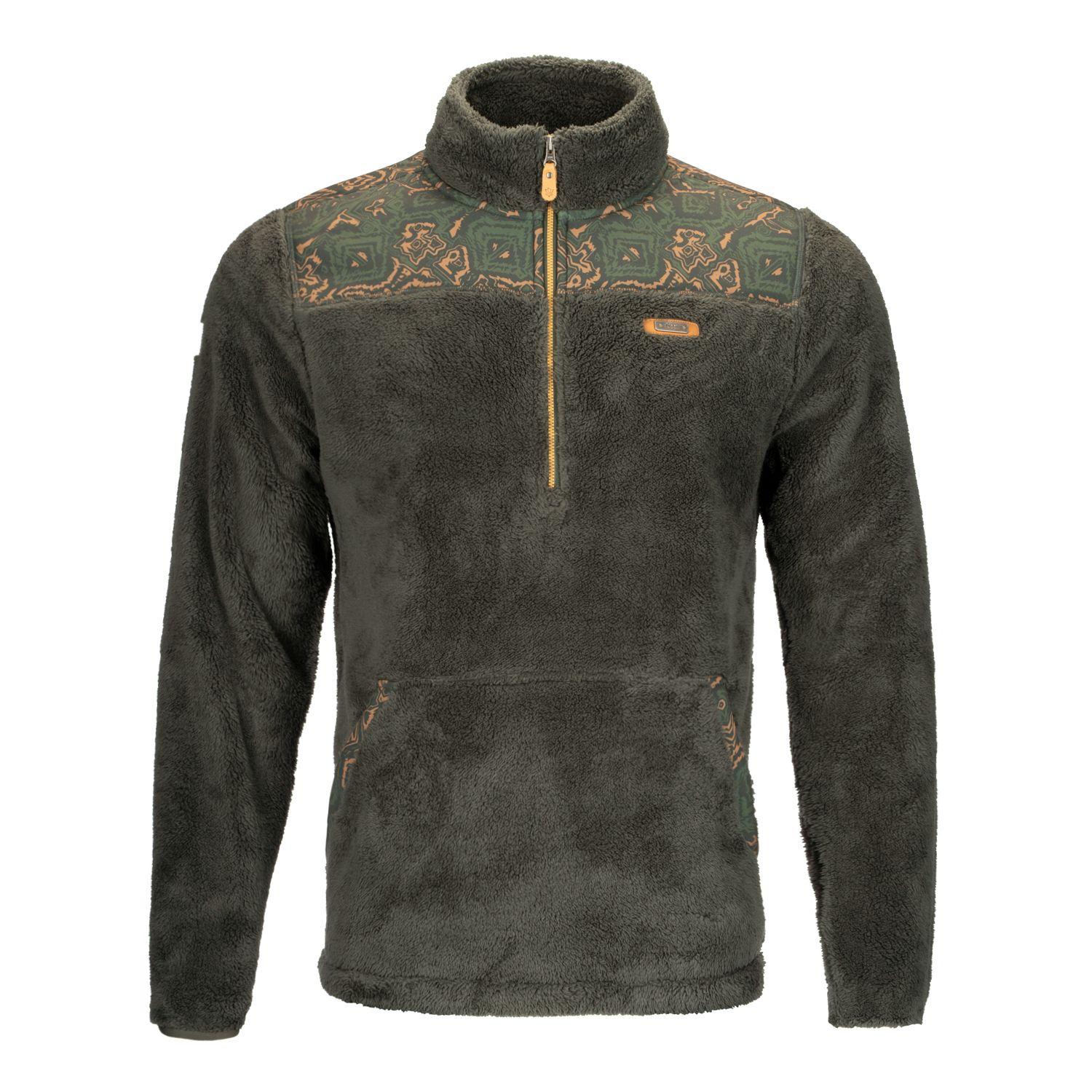 Poleron Hombre Baggy Sweatshirt Verde Oscuro Lippi V20-0