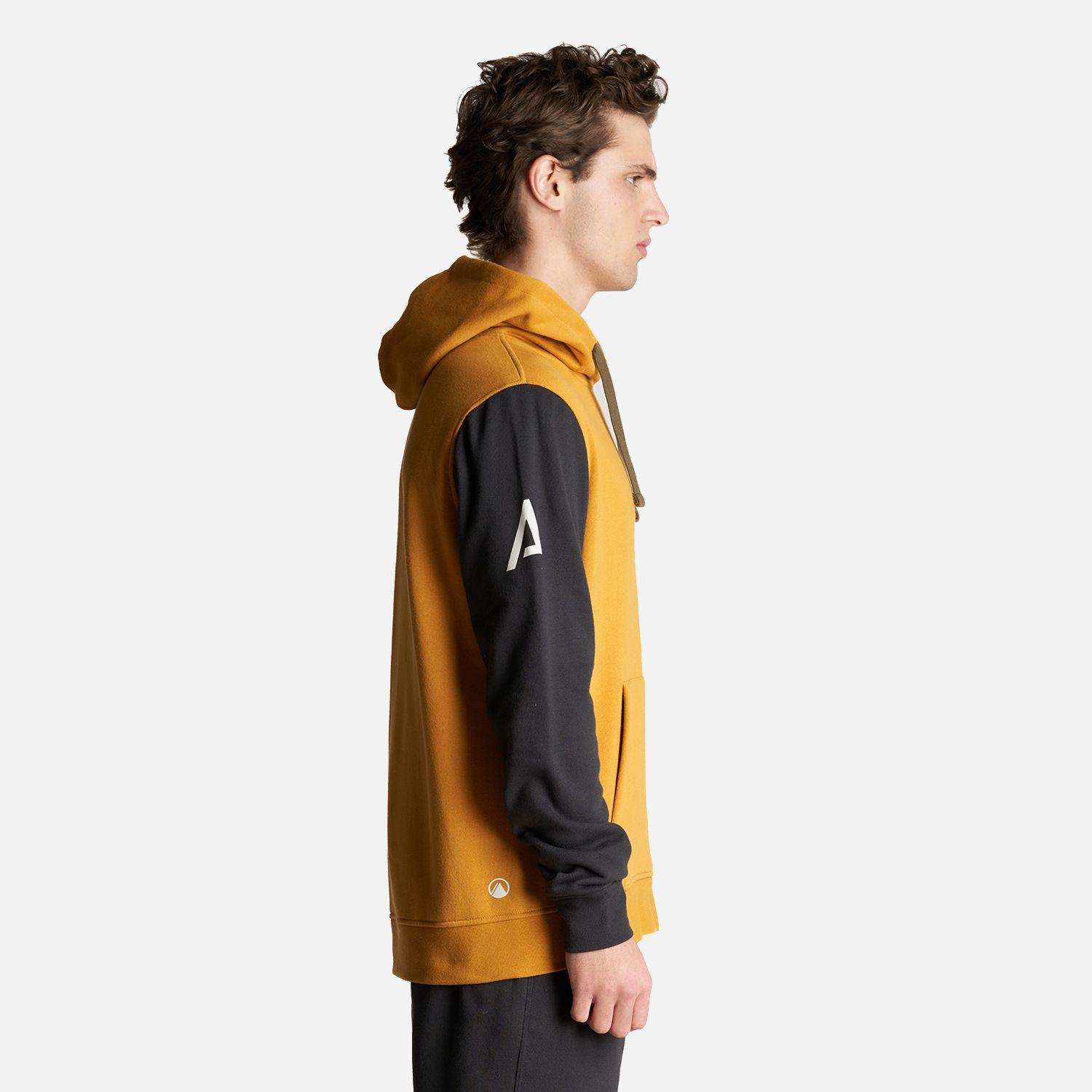 Poleron Hombre Insigne Vulcano Hoody Sweatshirt Mostaza Lippi-3