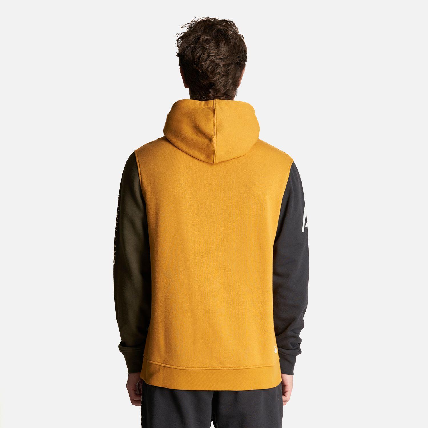 Poleron Hombre Insigne Vulcano Hoody Sweatshirt Mostaza Lippi-5