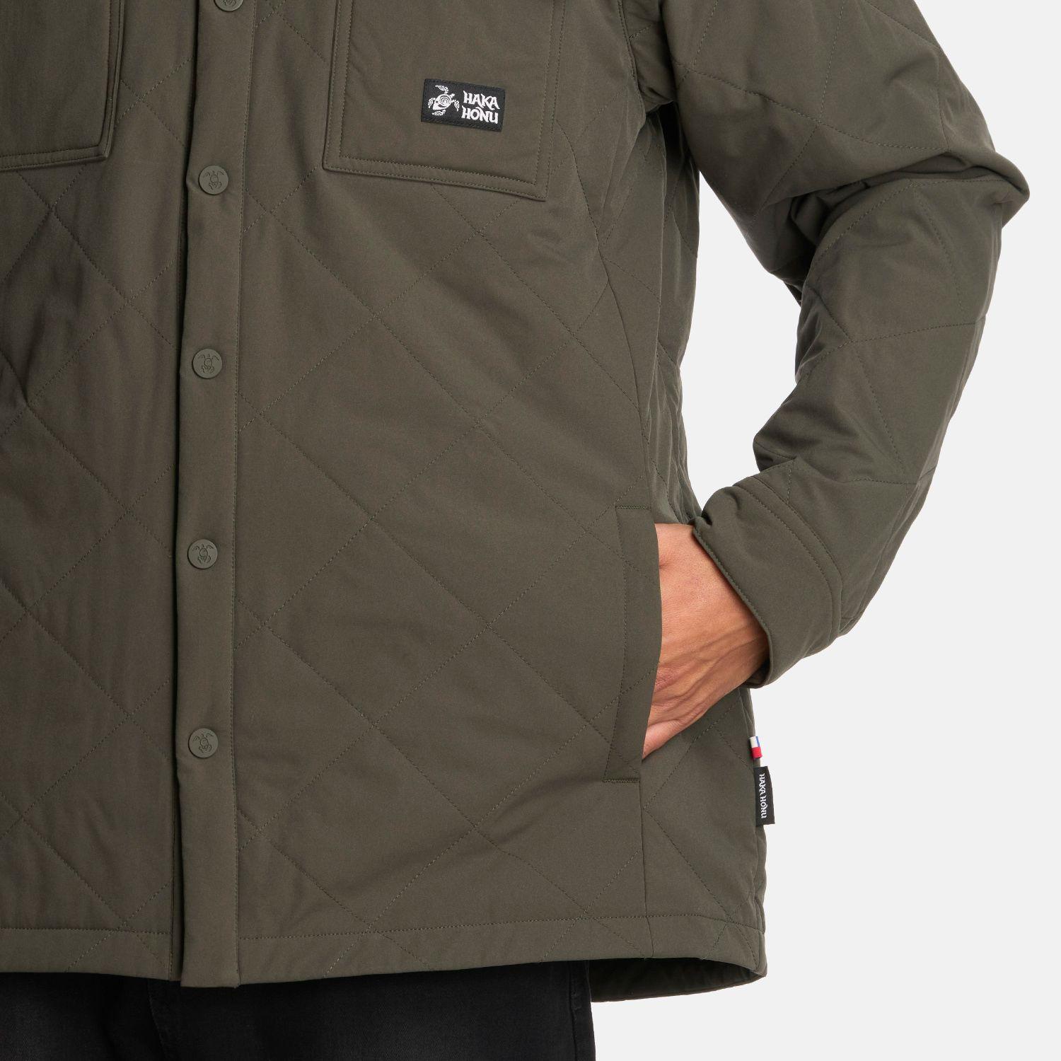 Chaqueta Hombre Fogata Verde Militar Haka Honu I25-4