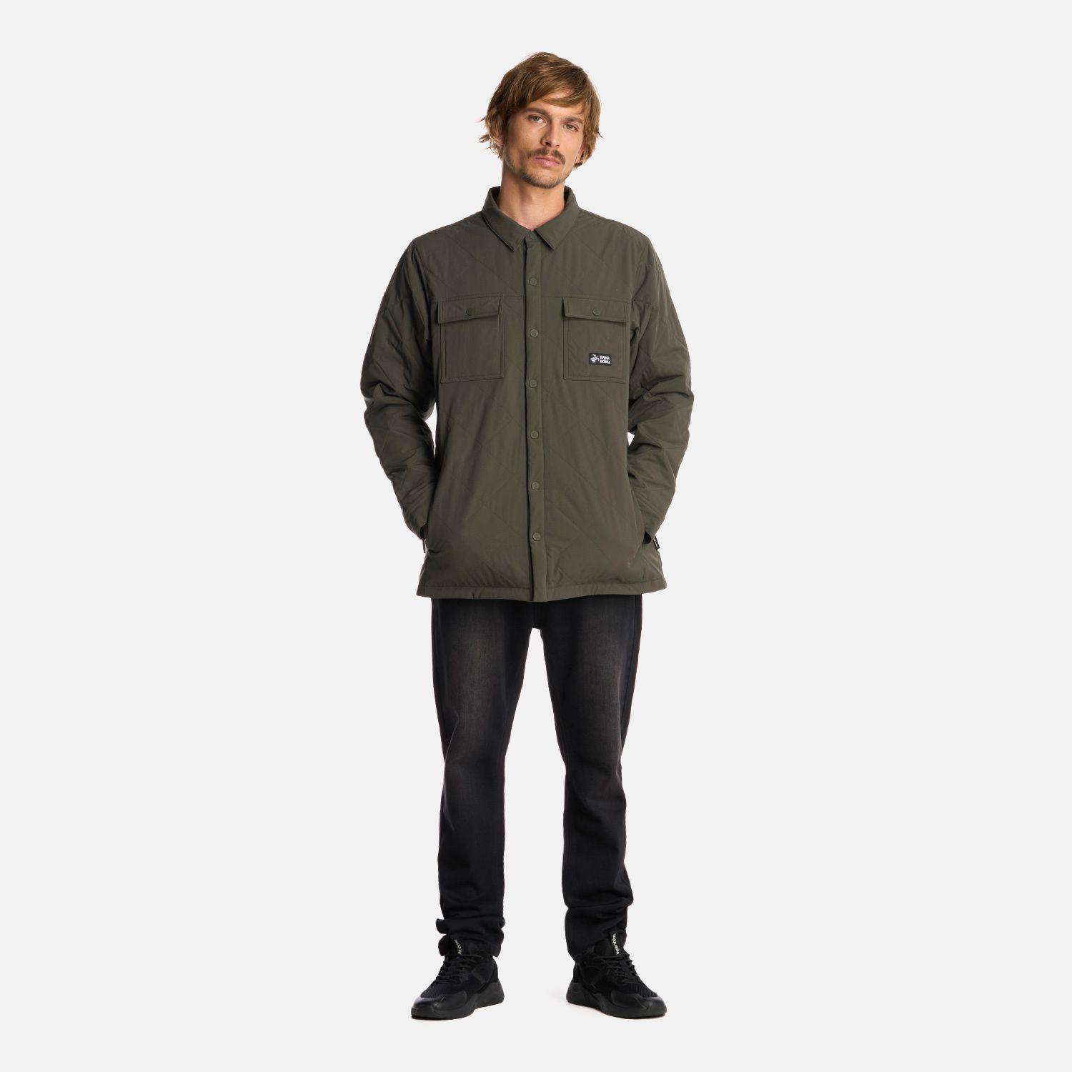 Chaqueta Hombre Fogata Verde Militar Haka Honu I25-5