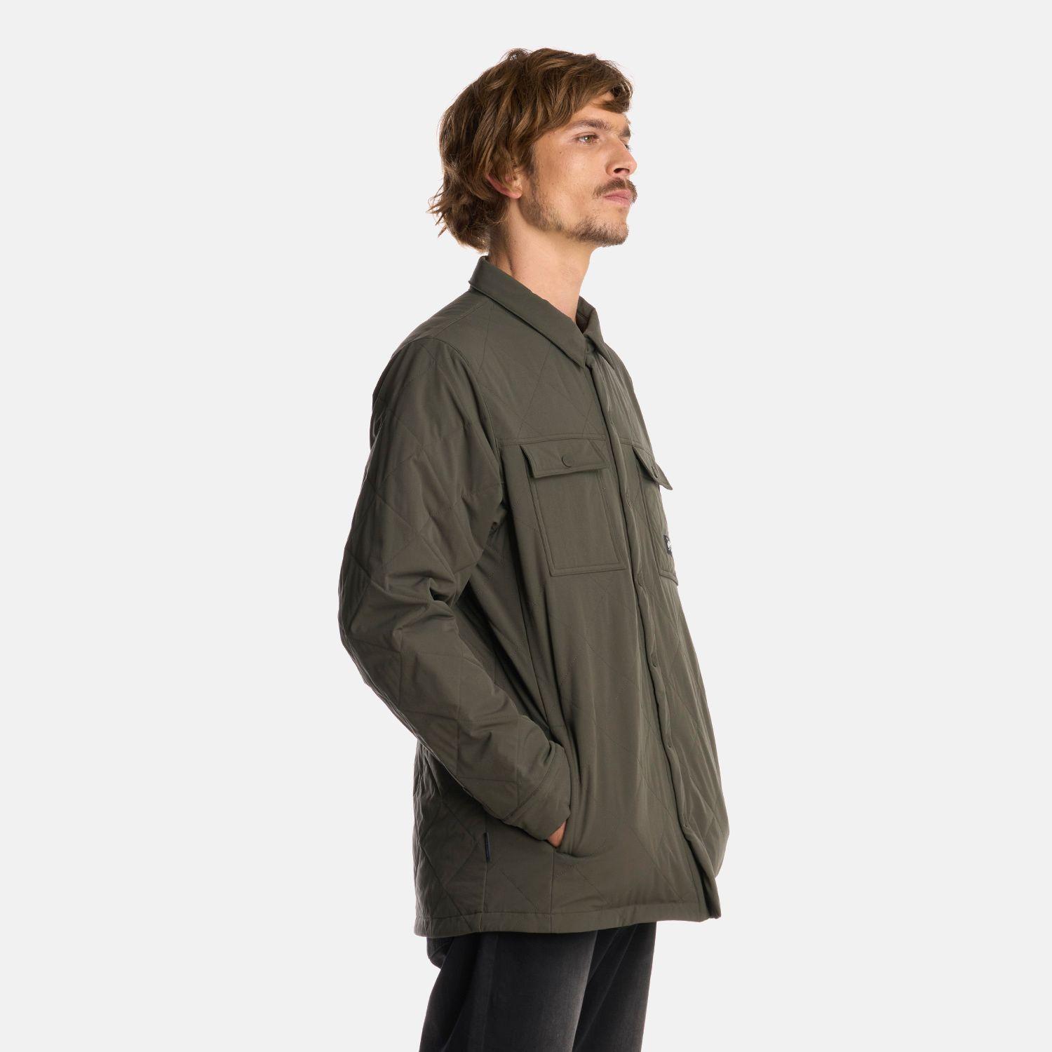 Chaqueta Hombre Fogata Verde Militar Haka Honu-1