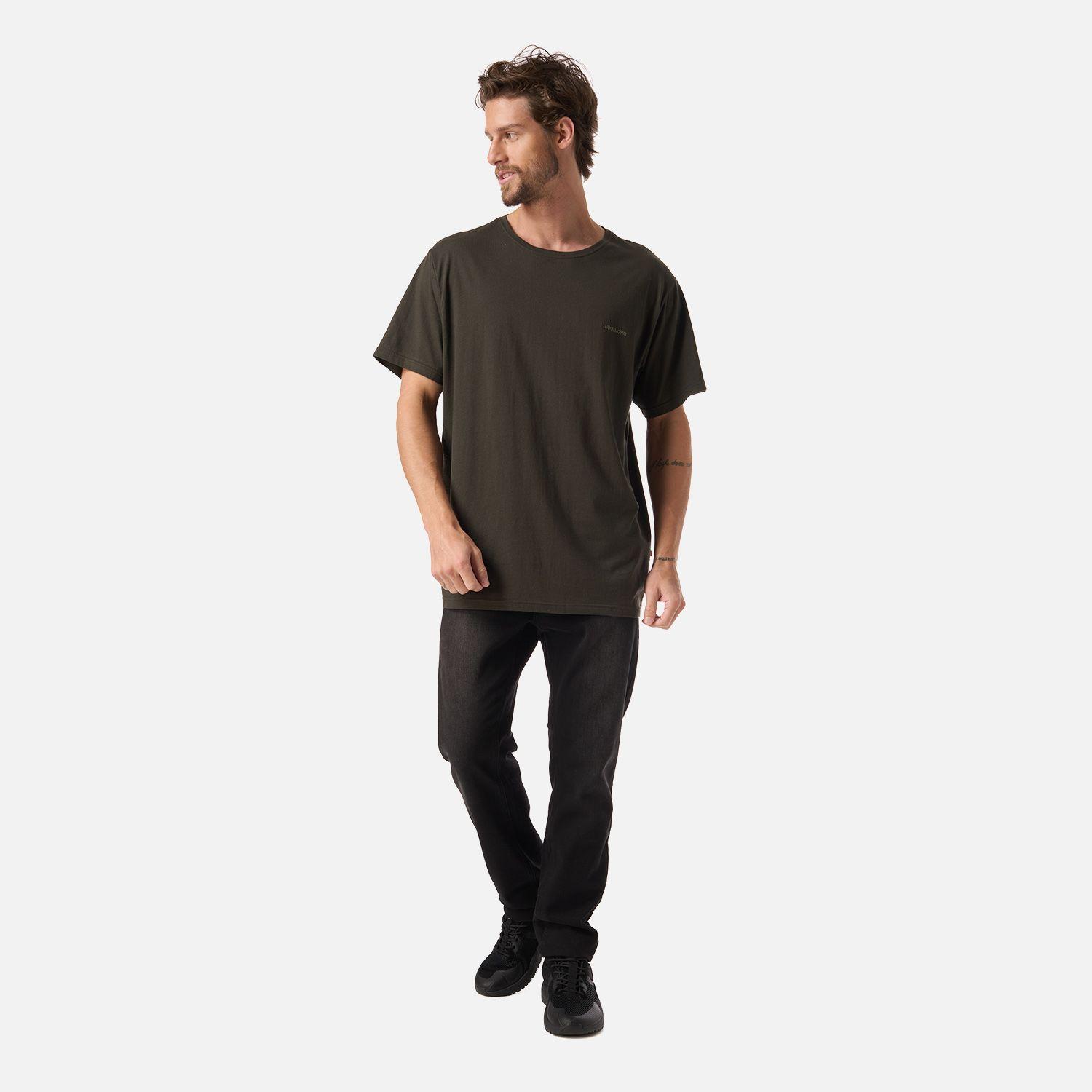 Polera Hombre Haka Verde Militar Haka Honu-5