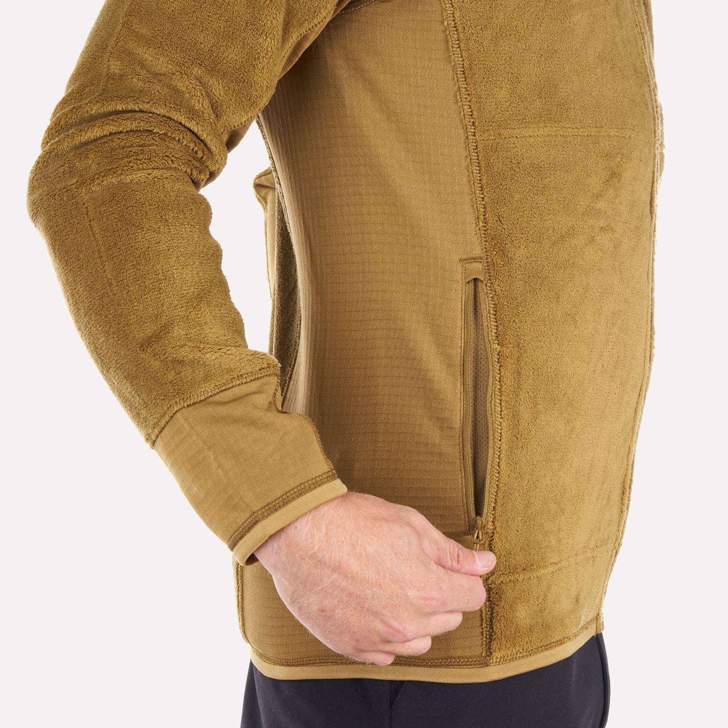 Poleron Hombre Numan Shaggy-Pro Jacket Cafe Pardo Lippi-4