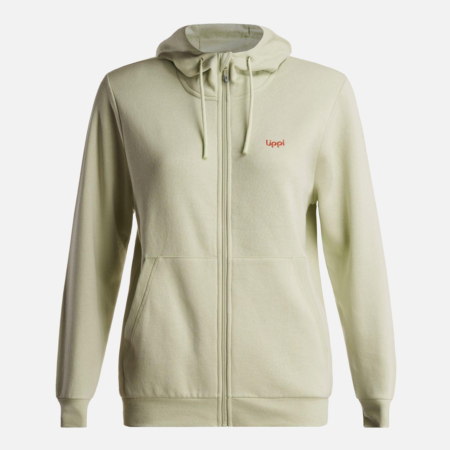 Poleron Mujer  Ulmo Full Zip Hoody Sweatshirt Menta Lippi-0