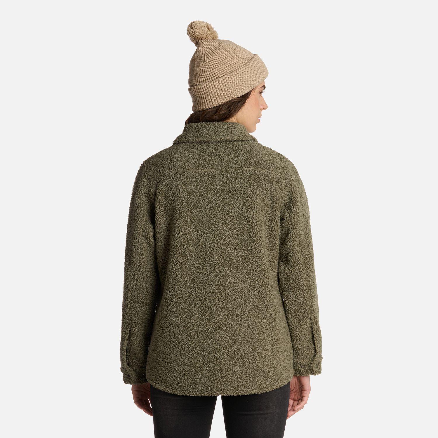 Chaqueta Mujer Leñadora Verde Oliva Haka Honu I25-2