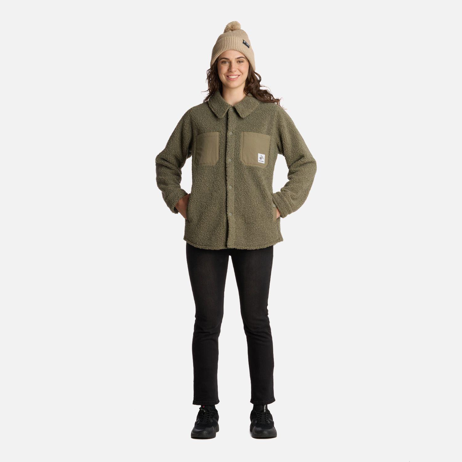 Chaqueta Mujer Leñadora Verde Oliva Haka Honu I25-5