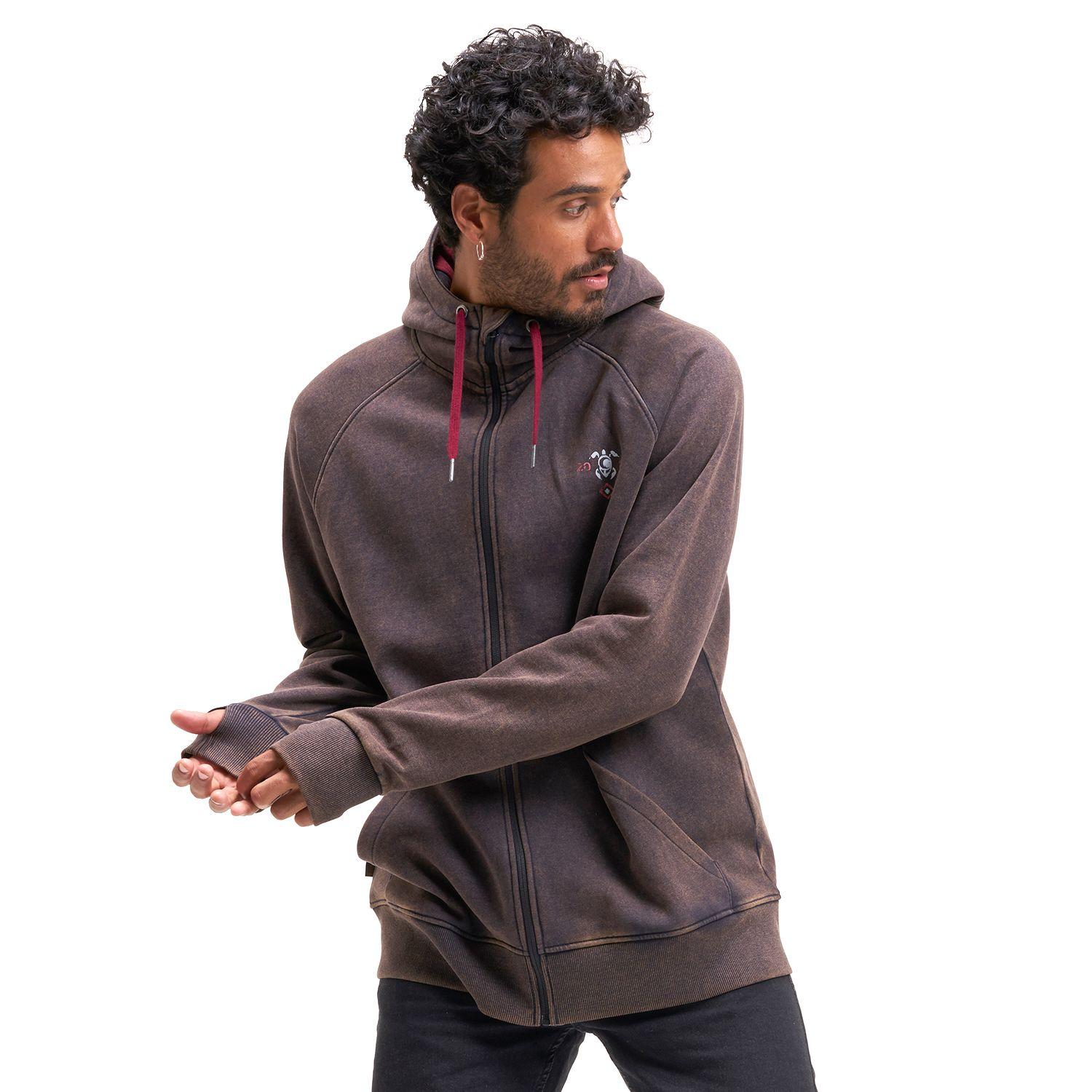 Poleron Hombre Ninja Negro Haka Honu I20-1