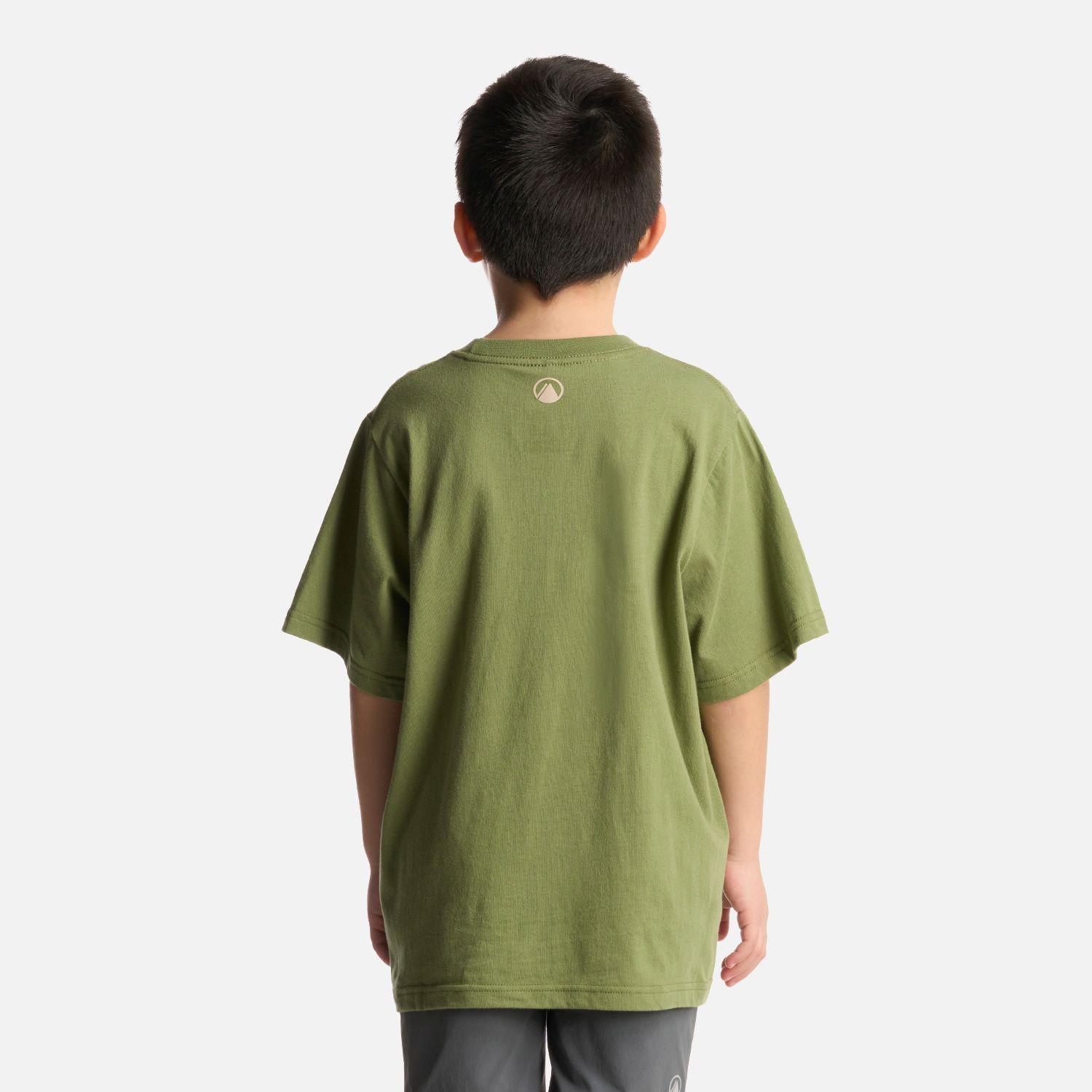 Polera Niño Desert Oversize T-Shirt Verde Lippi-2