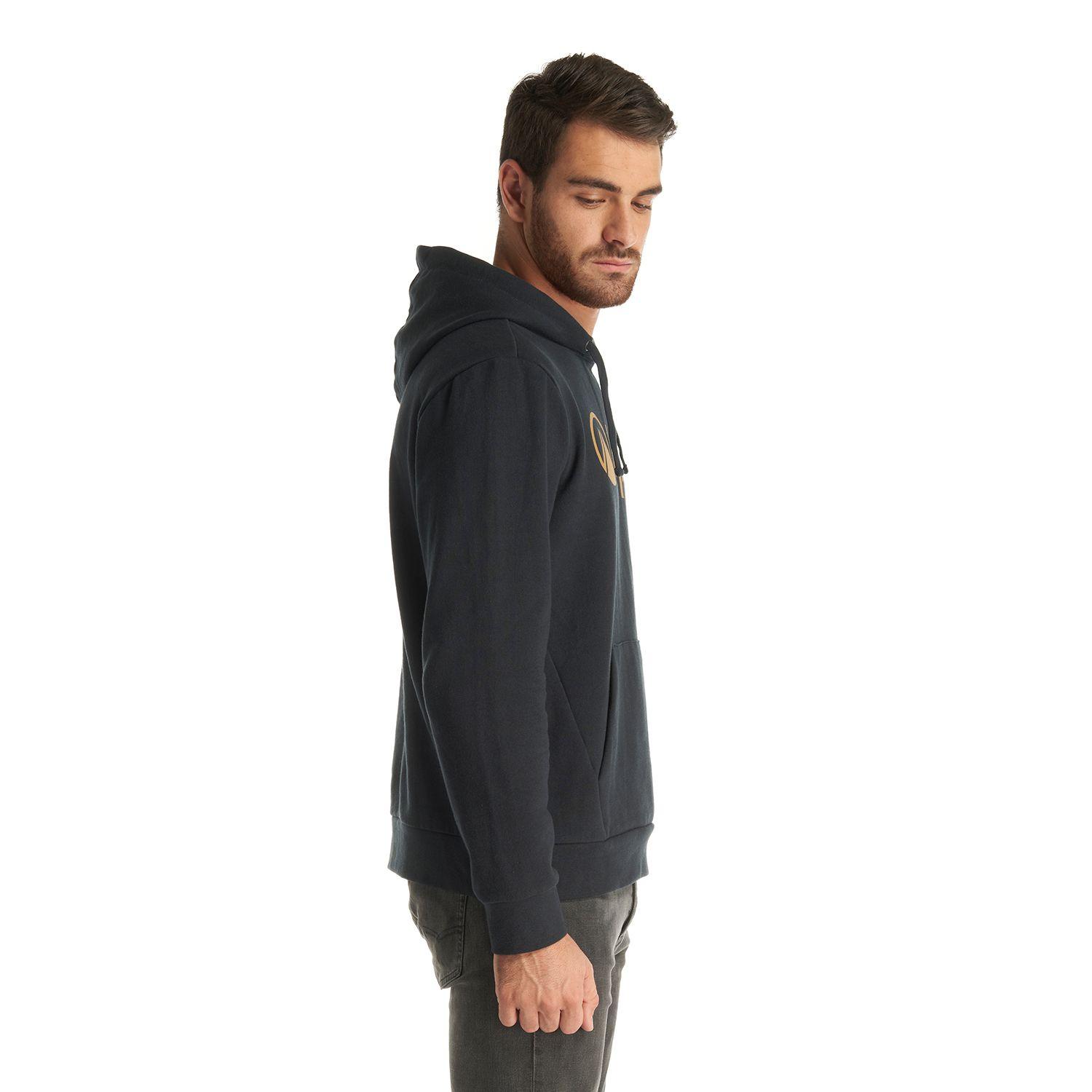 Poleron Hombre Insigne Hoody Sweatshirt Grafito Lippi I21-3