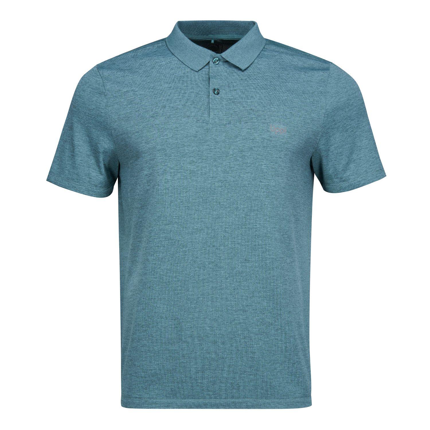 Polera Hombre B-Classic Seamless Polo Turquesa Lippi-0