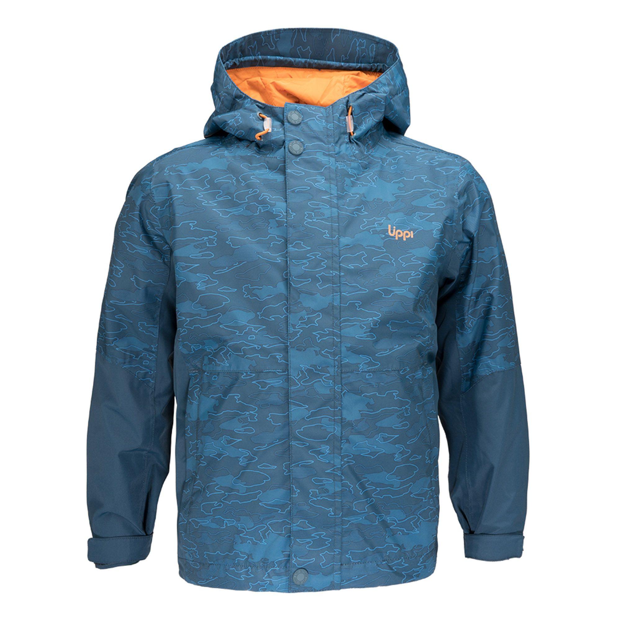 Chaqueta Niño Torreto B-Dry Hoody Jacket Print Azul Noche Lippi-0